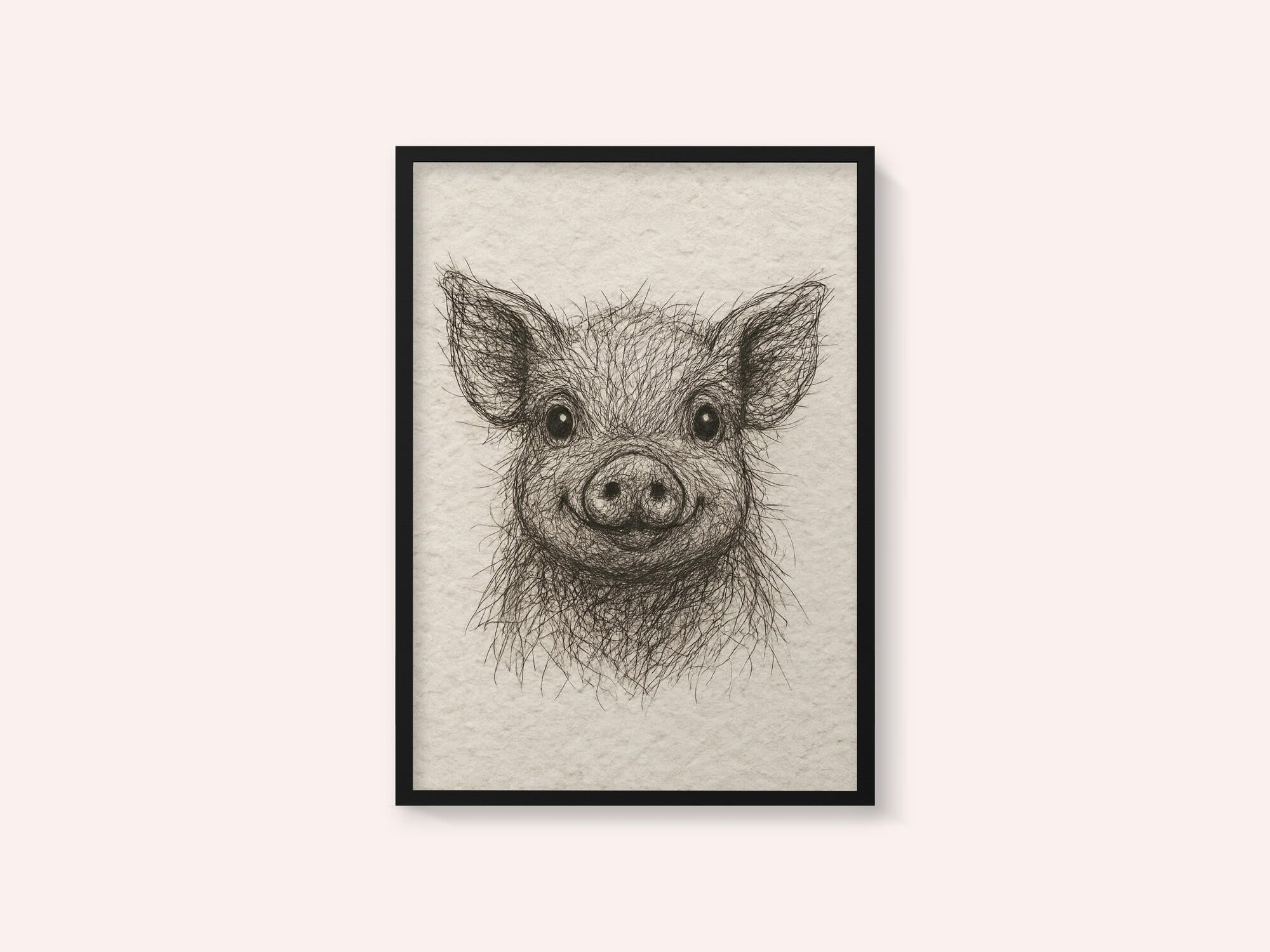 Happy Little Piglet