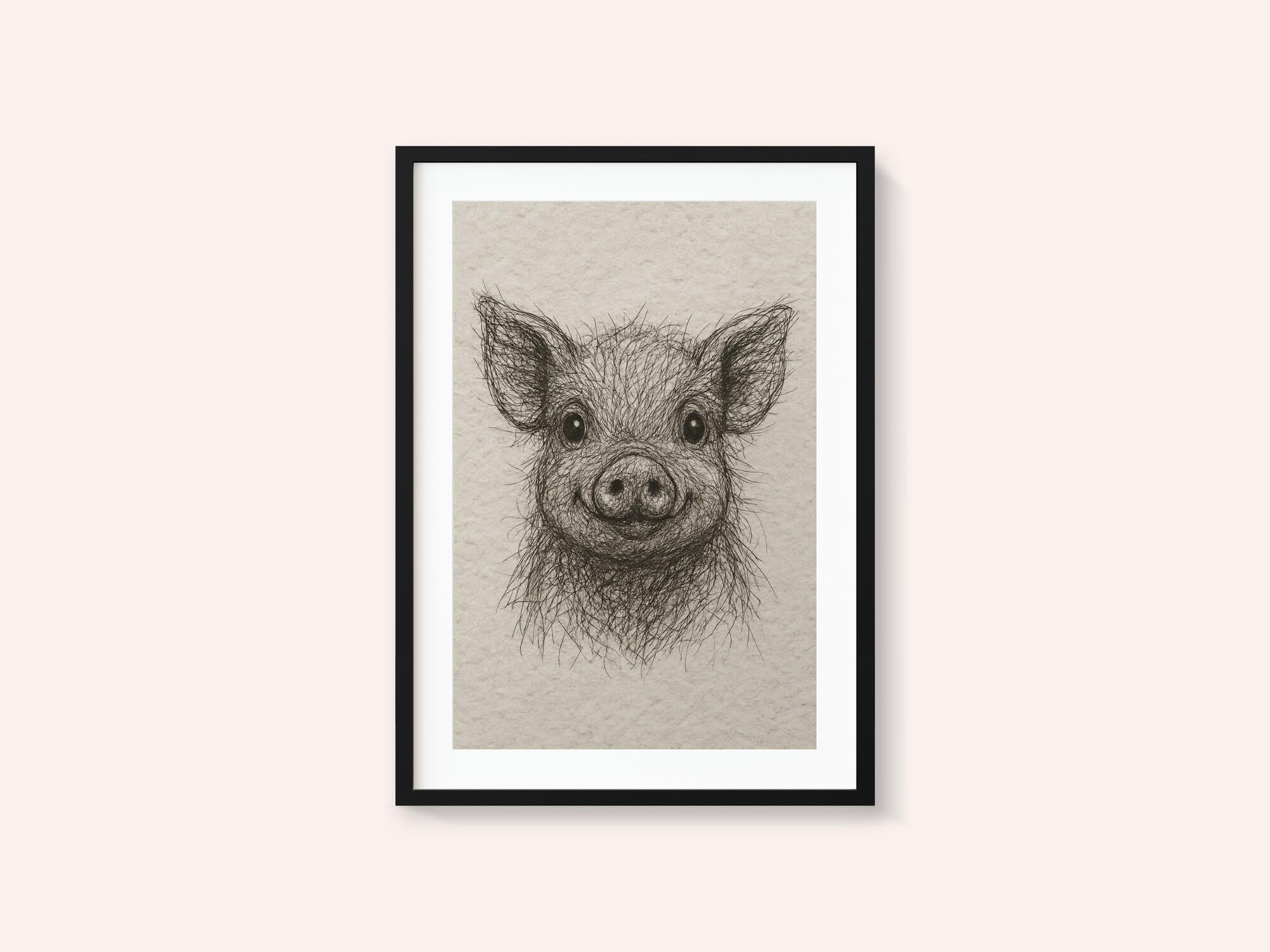 Happy Little Piglet