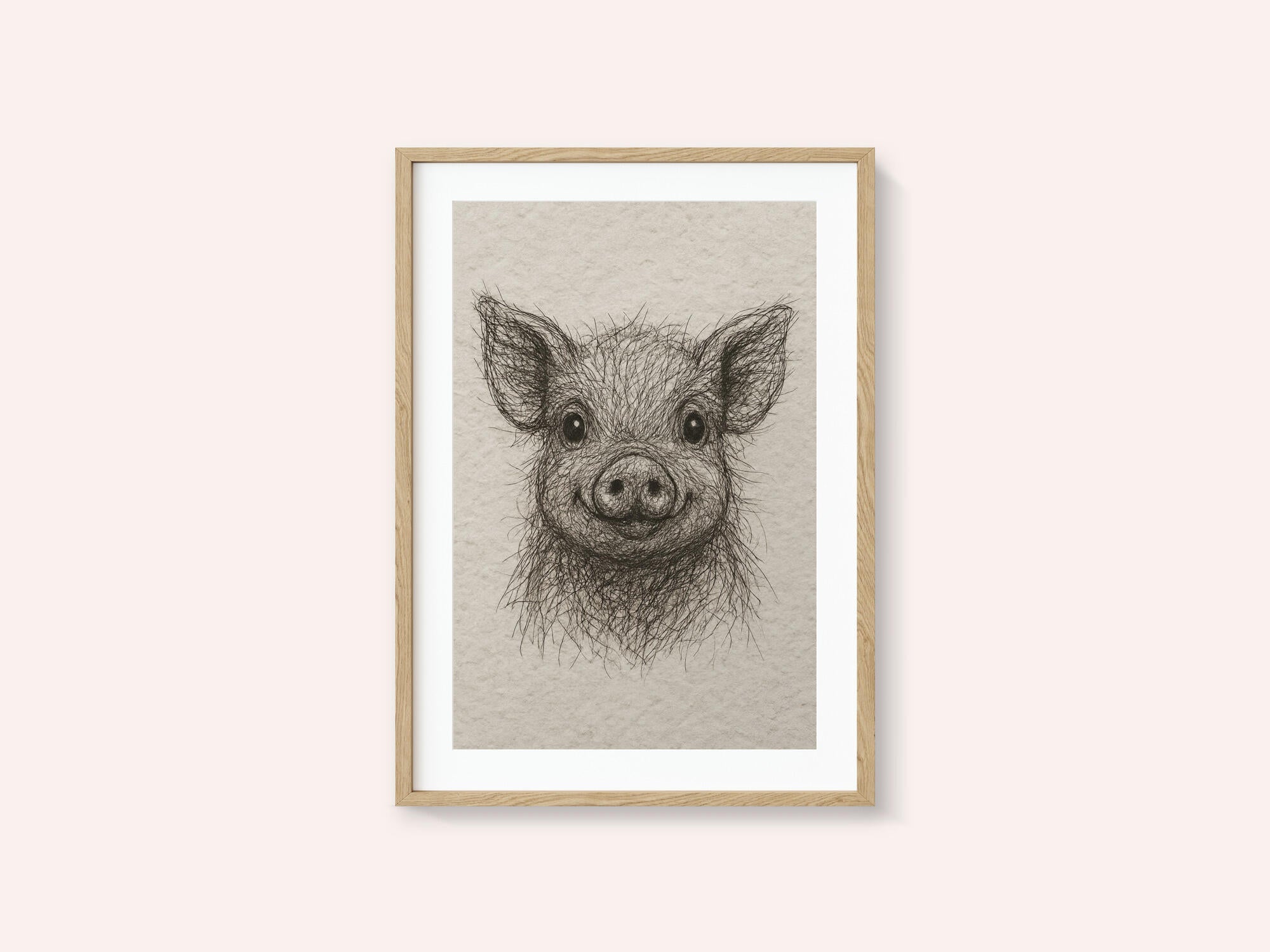 Happy Little Piglet