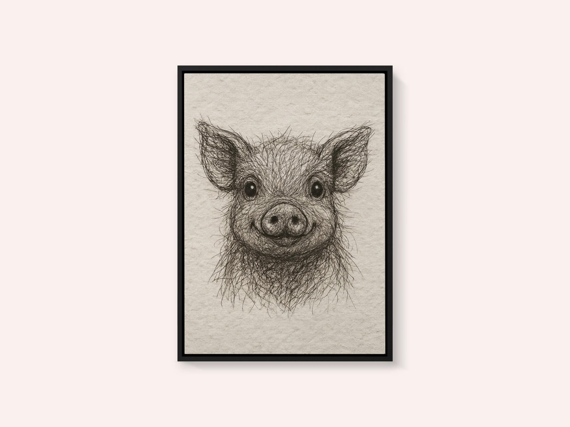 Happy Little Piglet