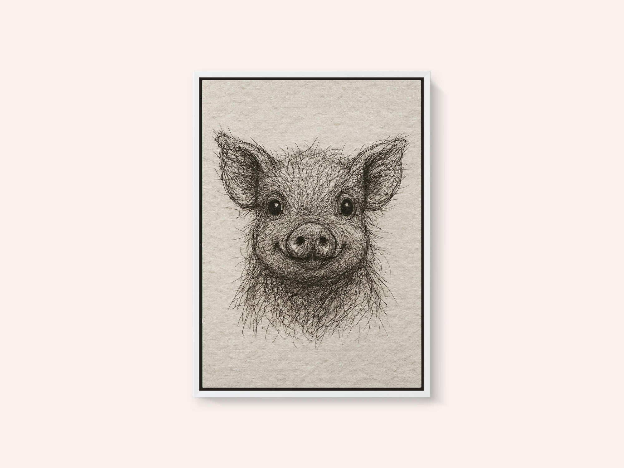 Happy Little Piglet