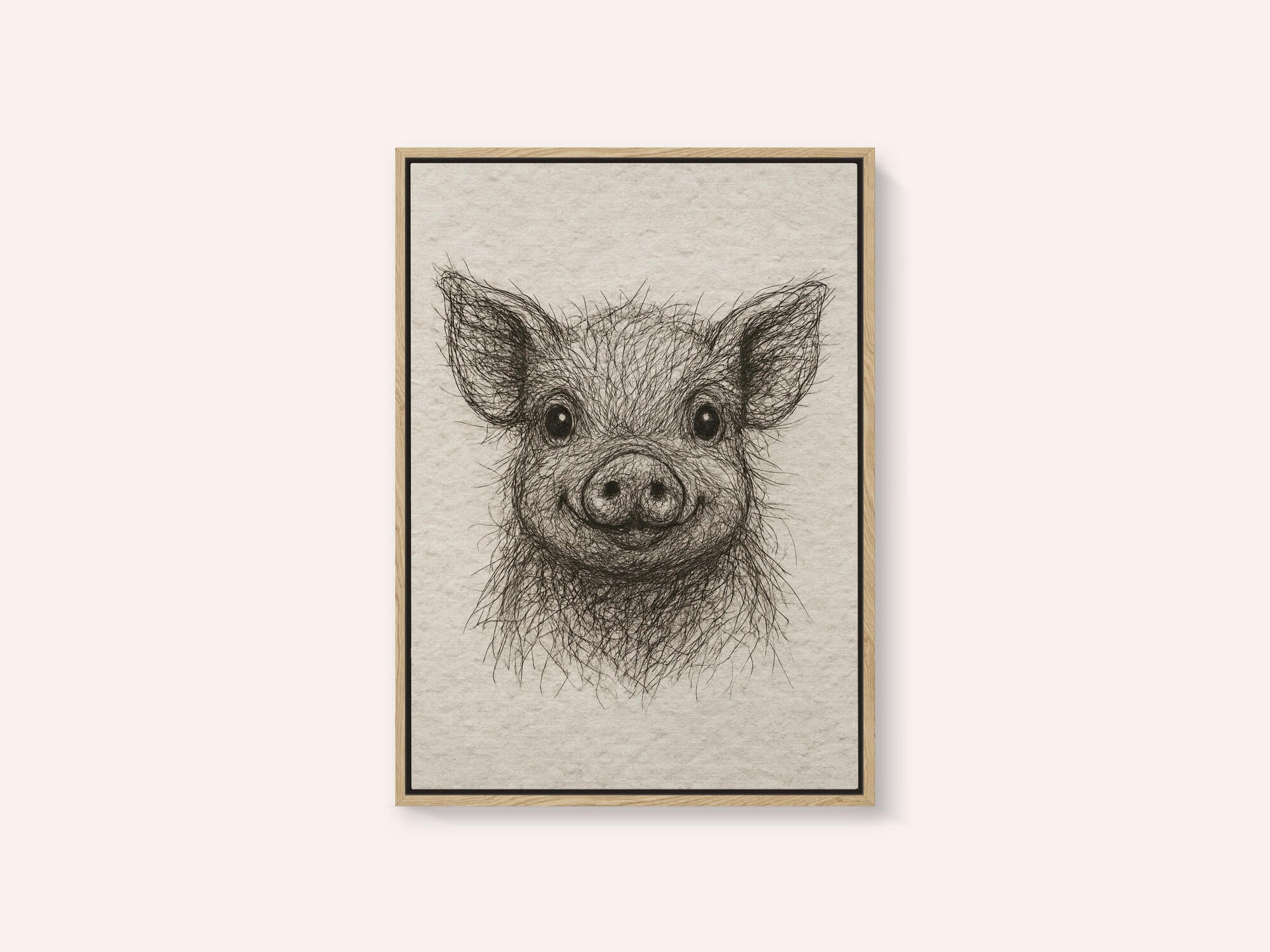 Happy Little Piglet