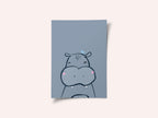 Sweet Hippo and Bird