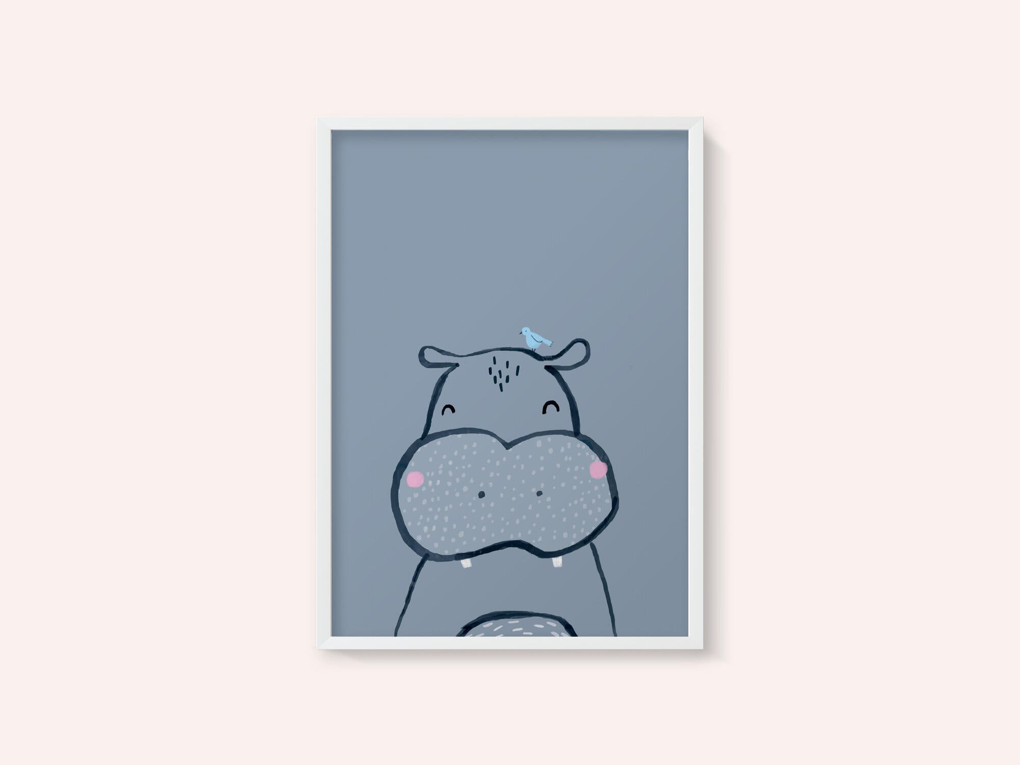 Sweet Hippo and Bird
