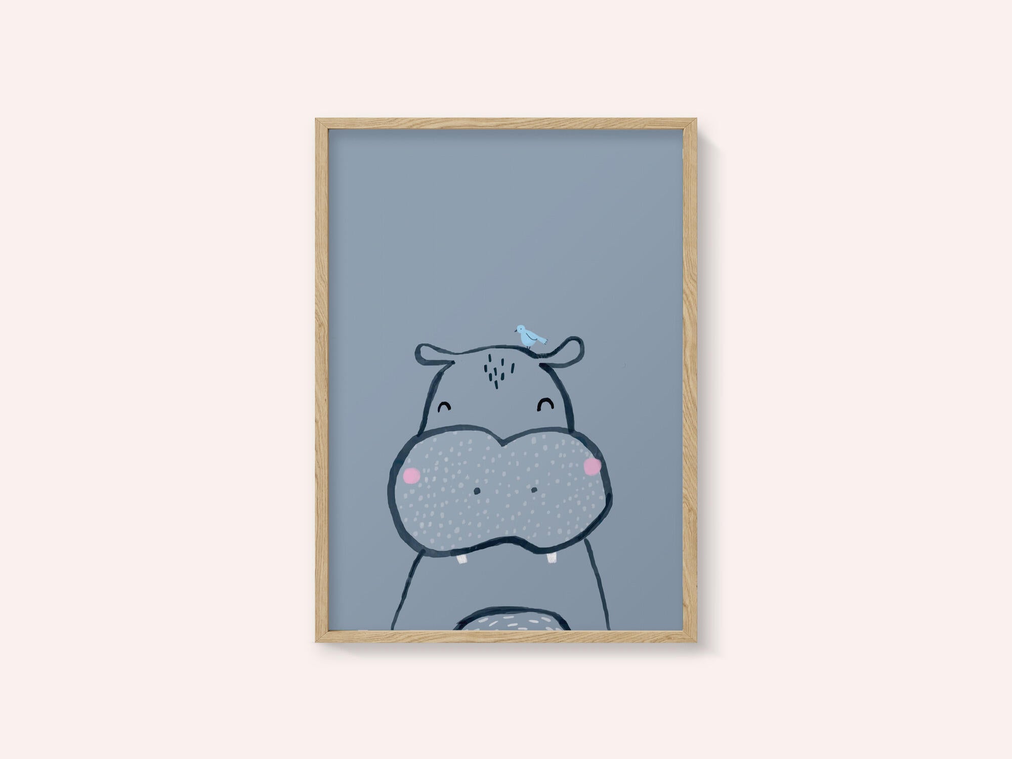 Sweet Hippo and Bird
