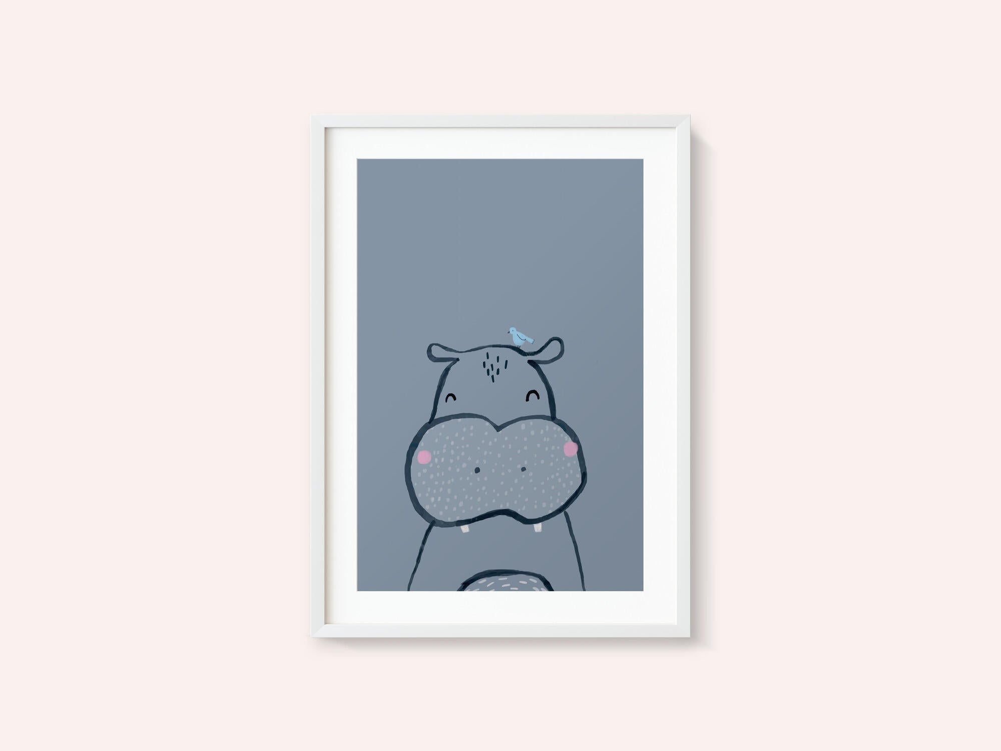 Sweet Hippo and Bird