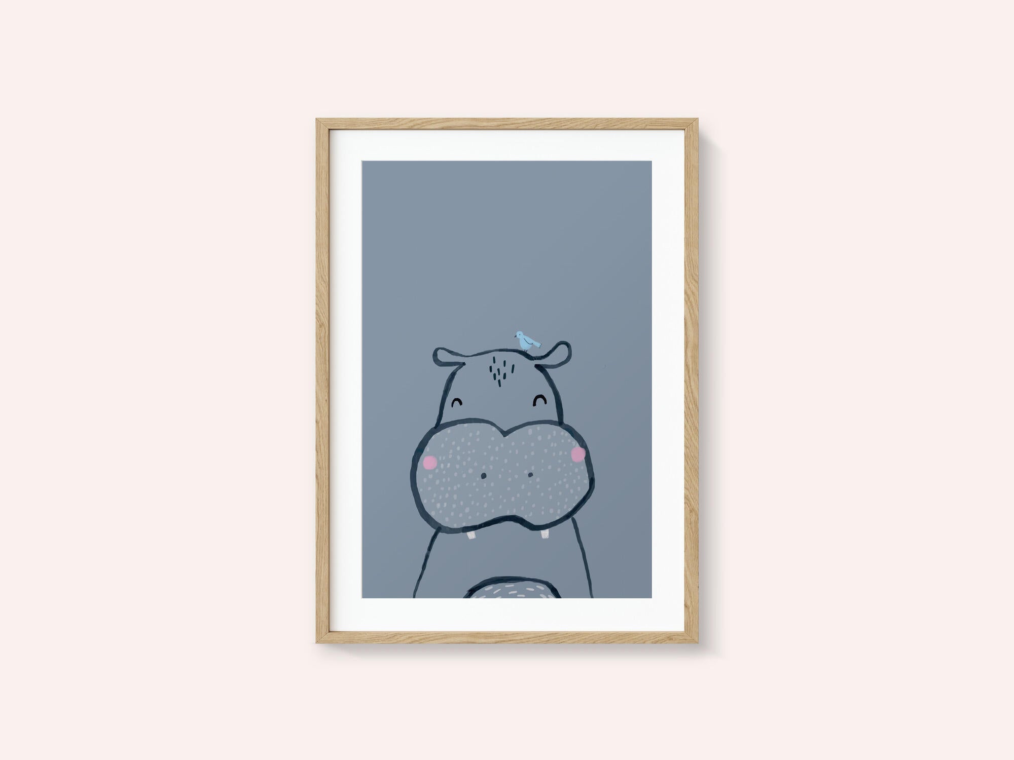 Sweet Hippo and Bird