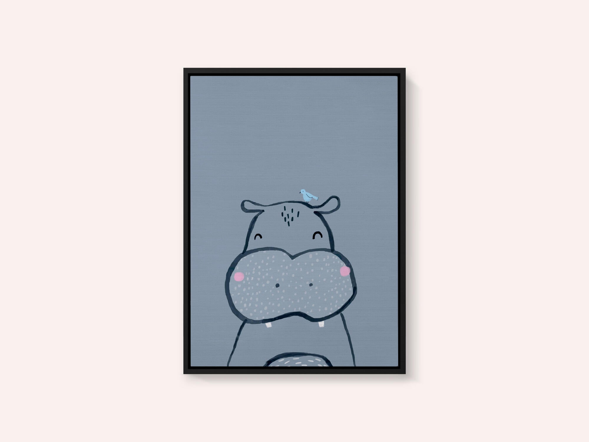 Sweet Hippo and Bird