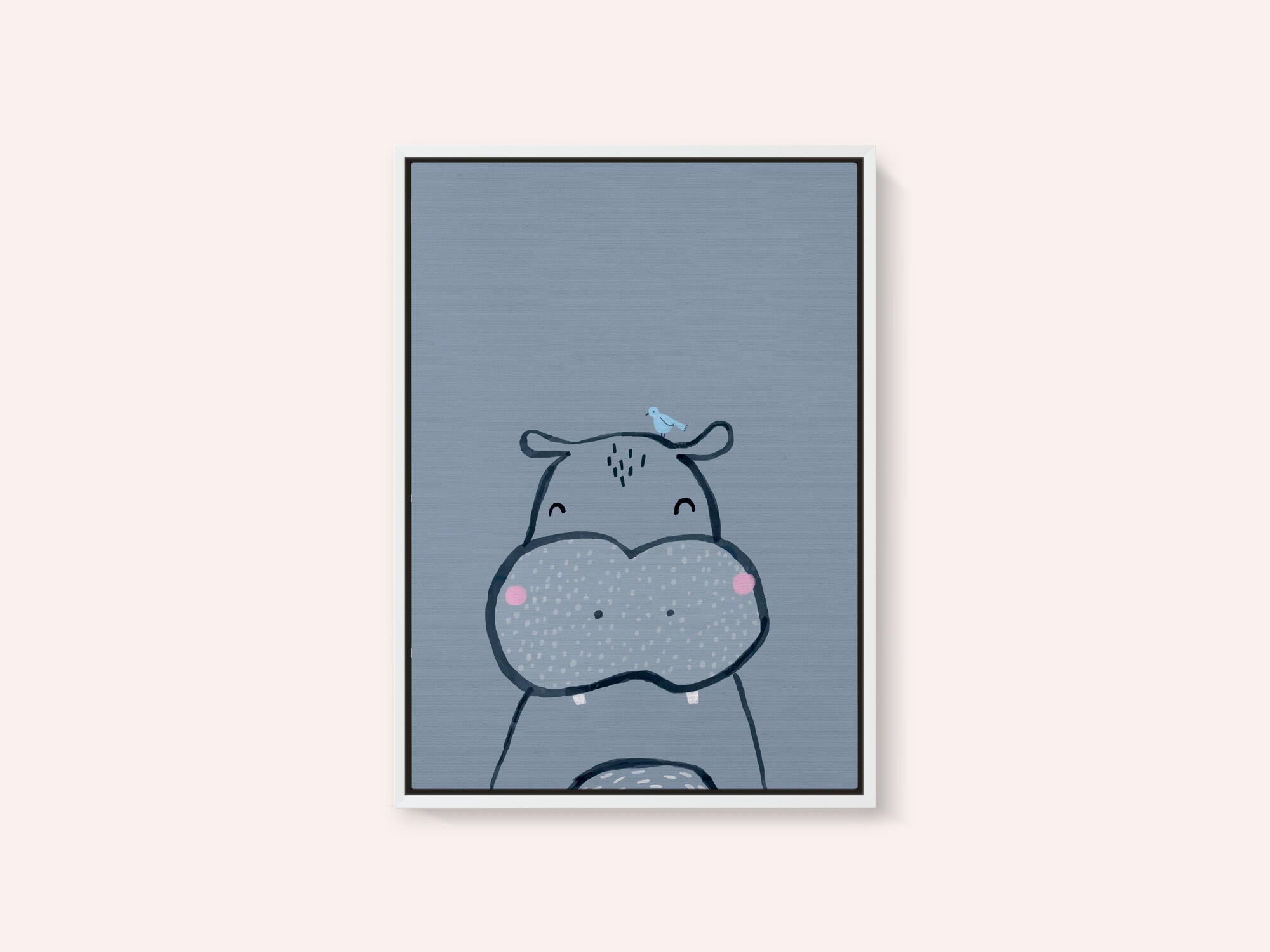 Sweet Hippo and Bird