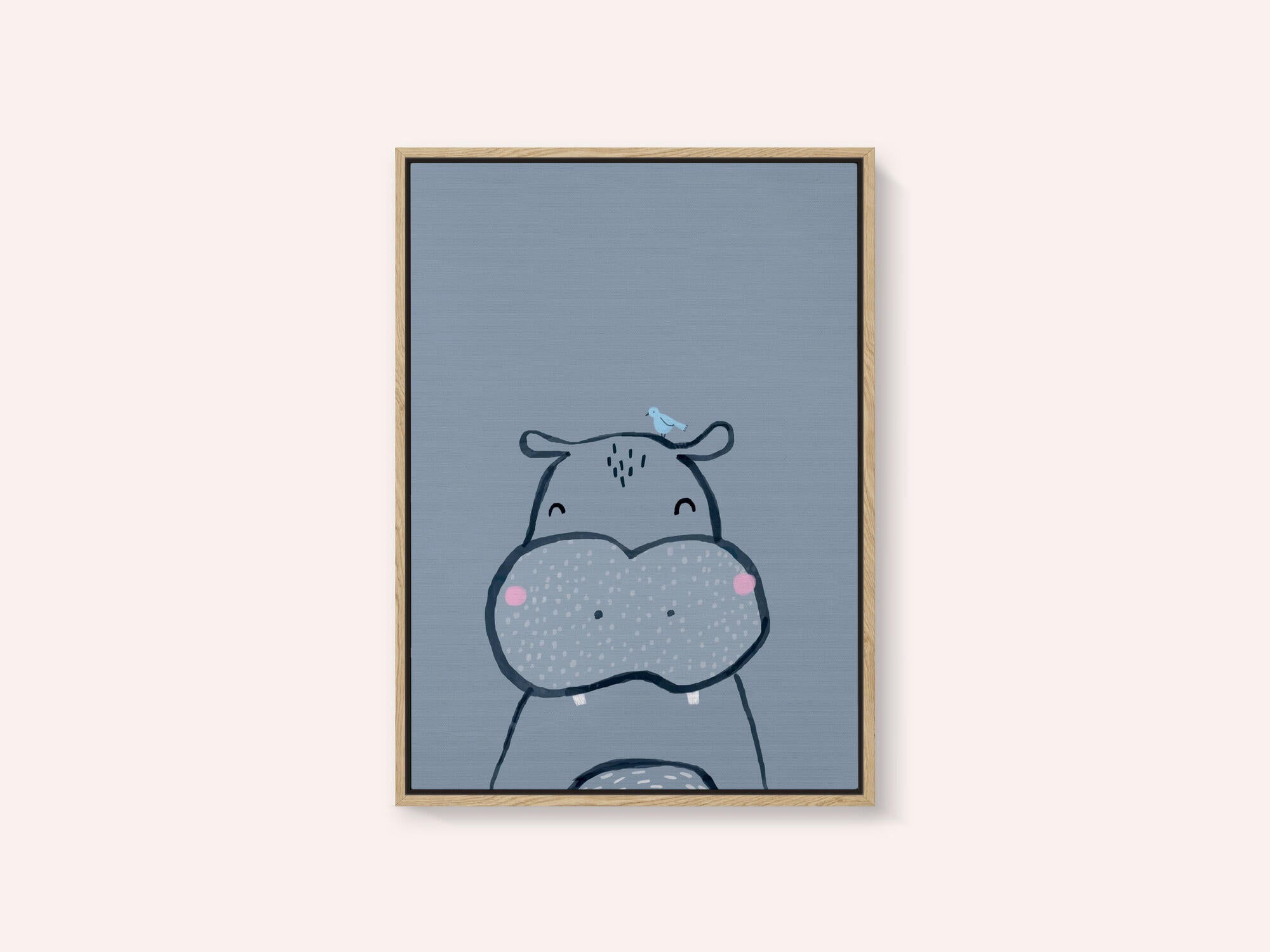 Sweet Hippo and Bird