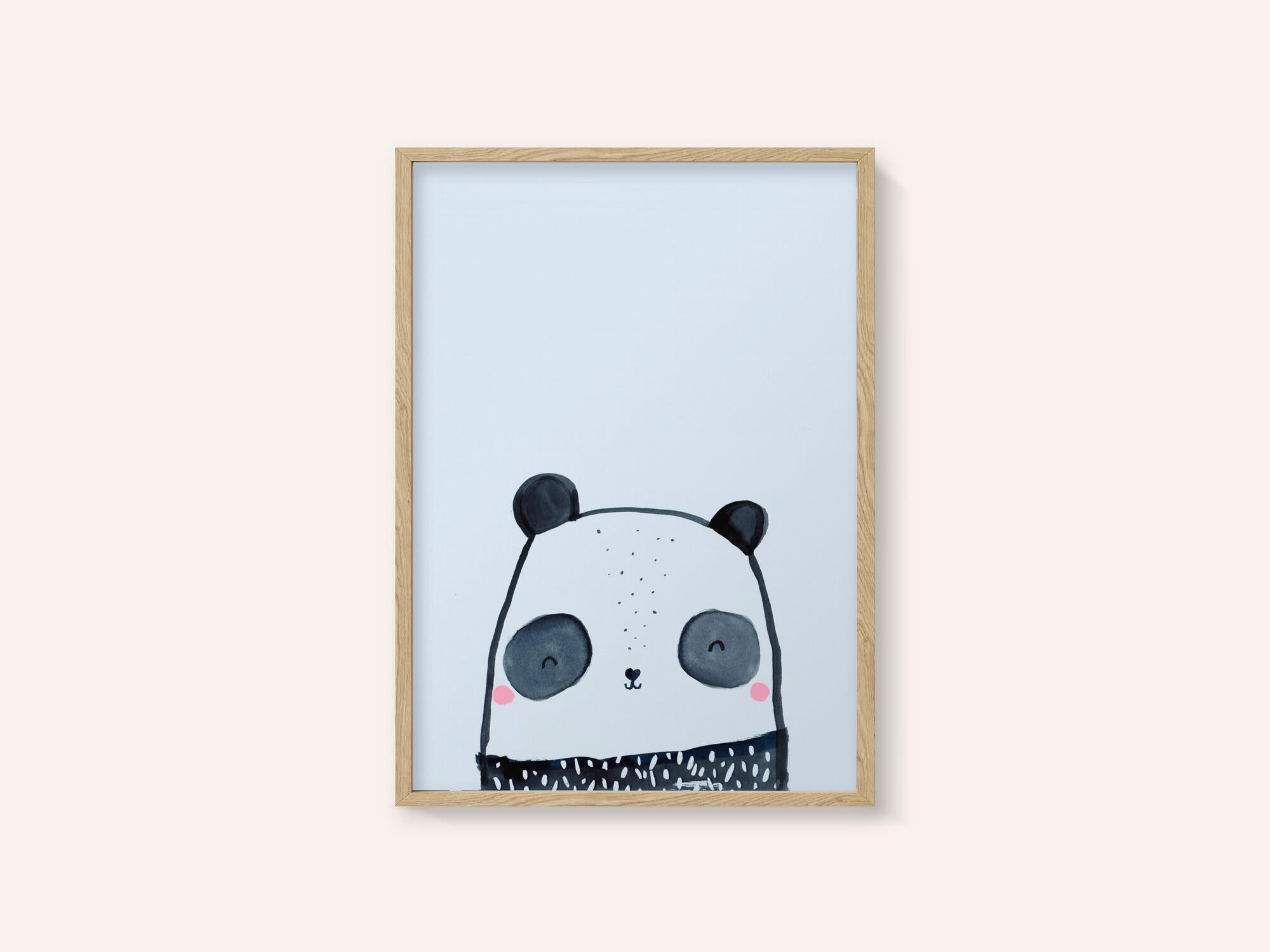 Happy Panda Face
