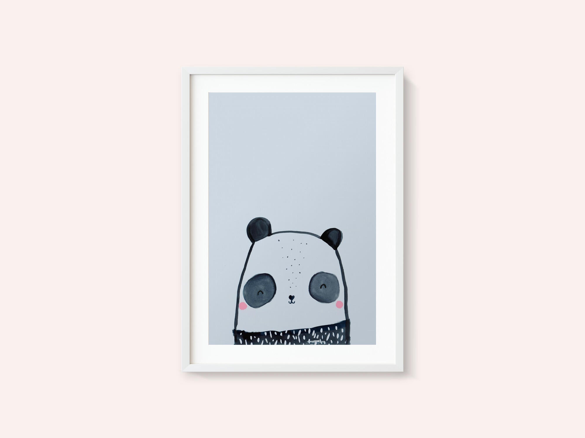 Happy Panda Face