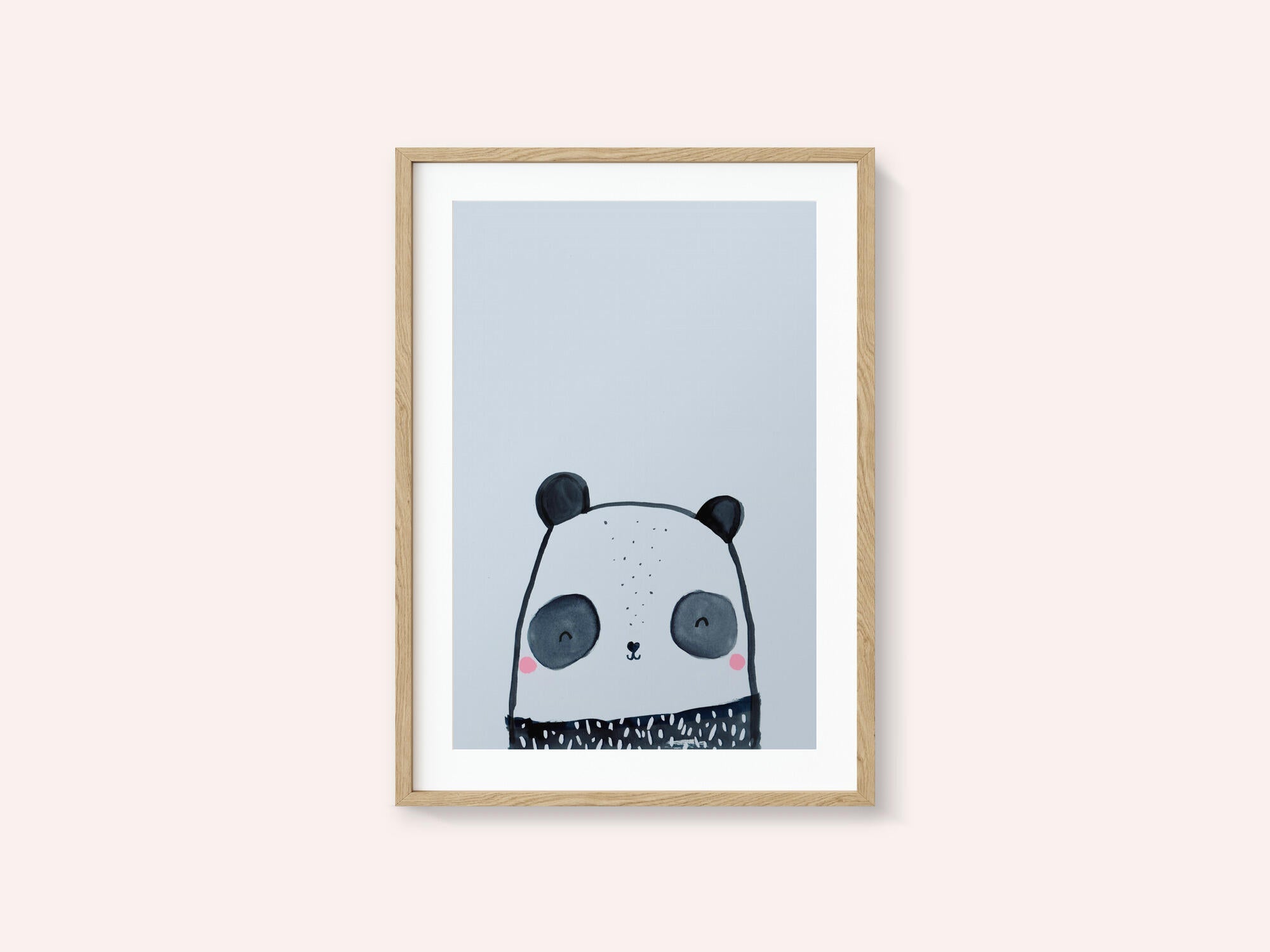 Happy Panda Face