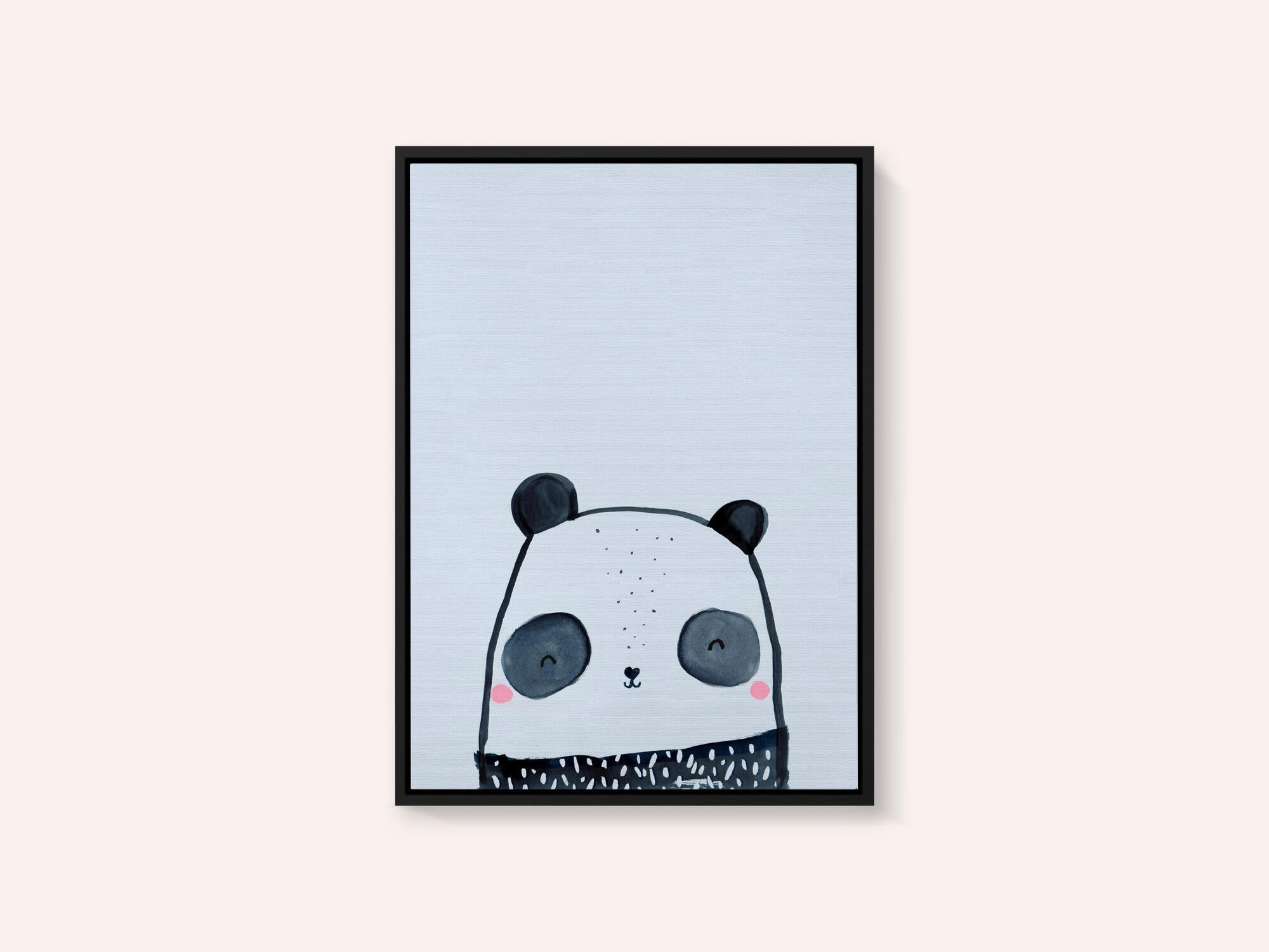 Happy Panda Face