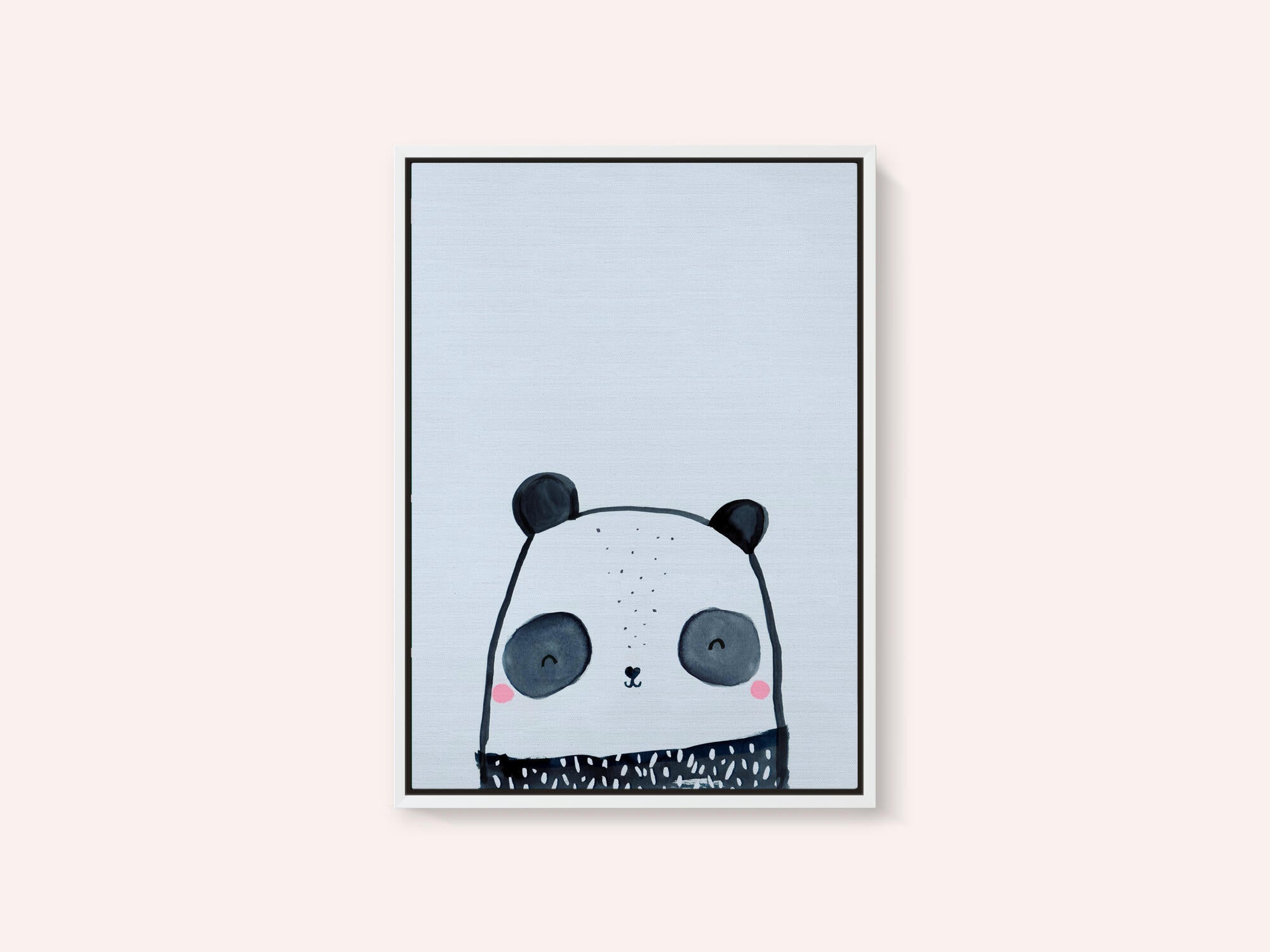 Happy Panda Face