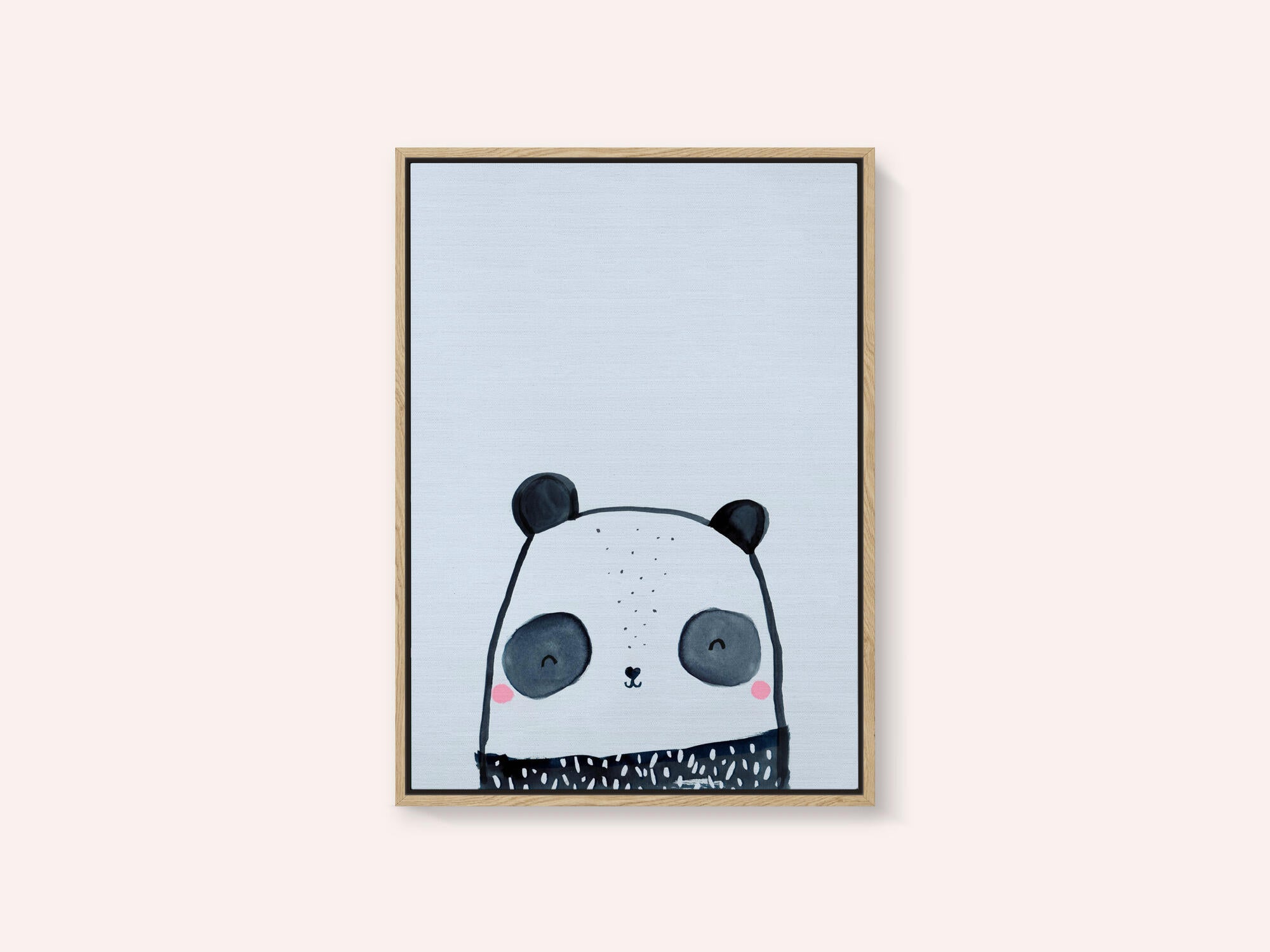 Happy Panda Face