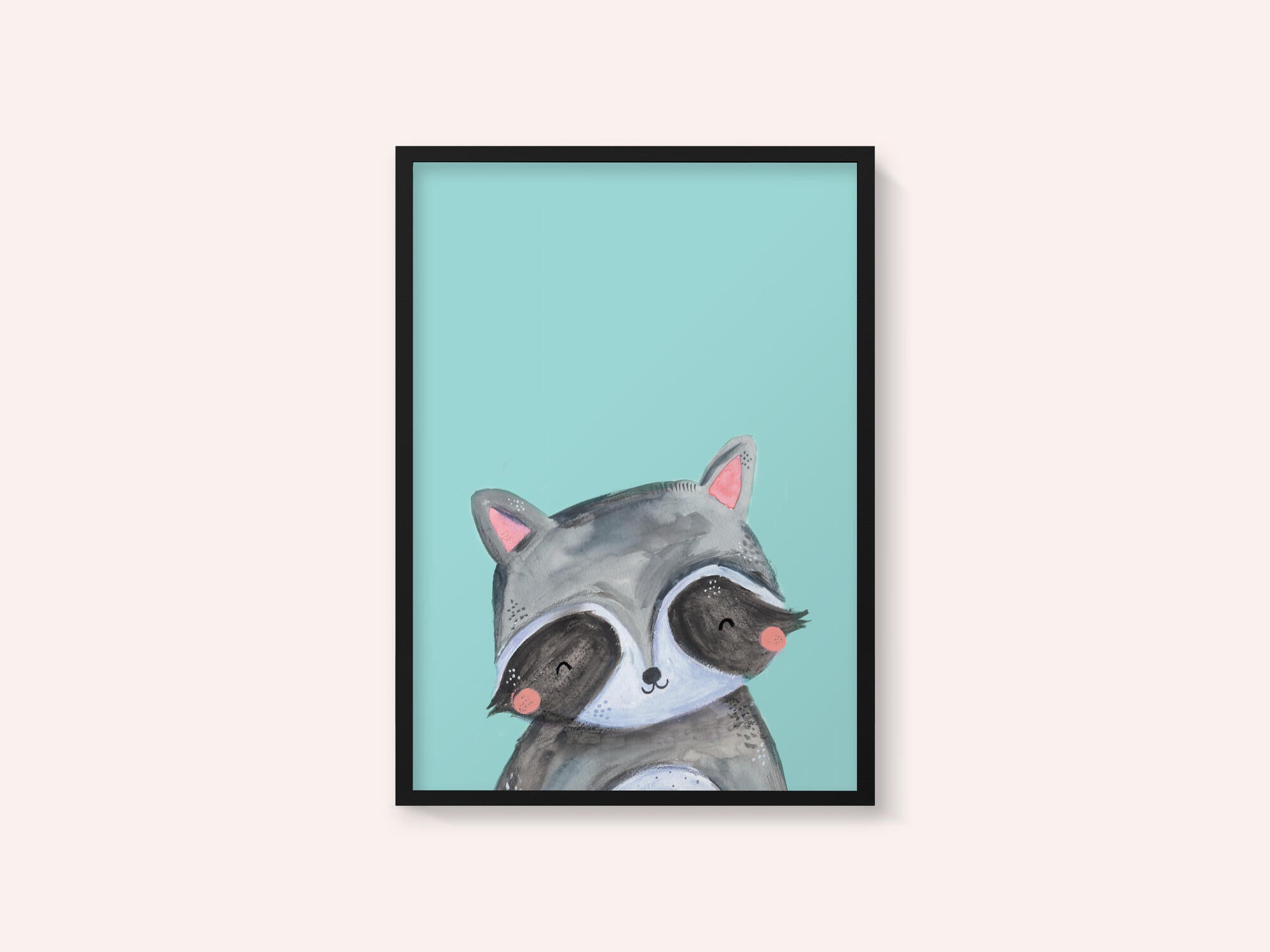 Cute Raccoon Smile