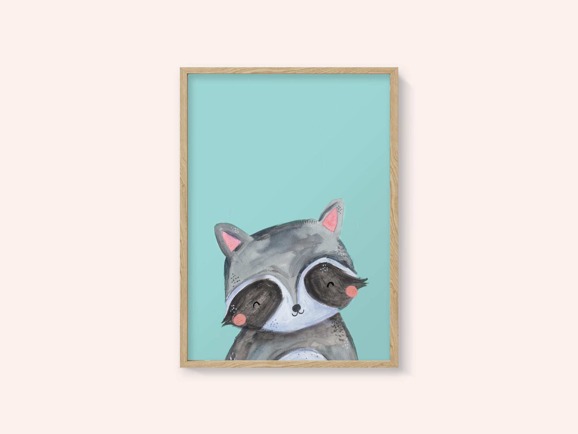 Cute Raccoon Smile