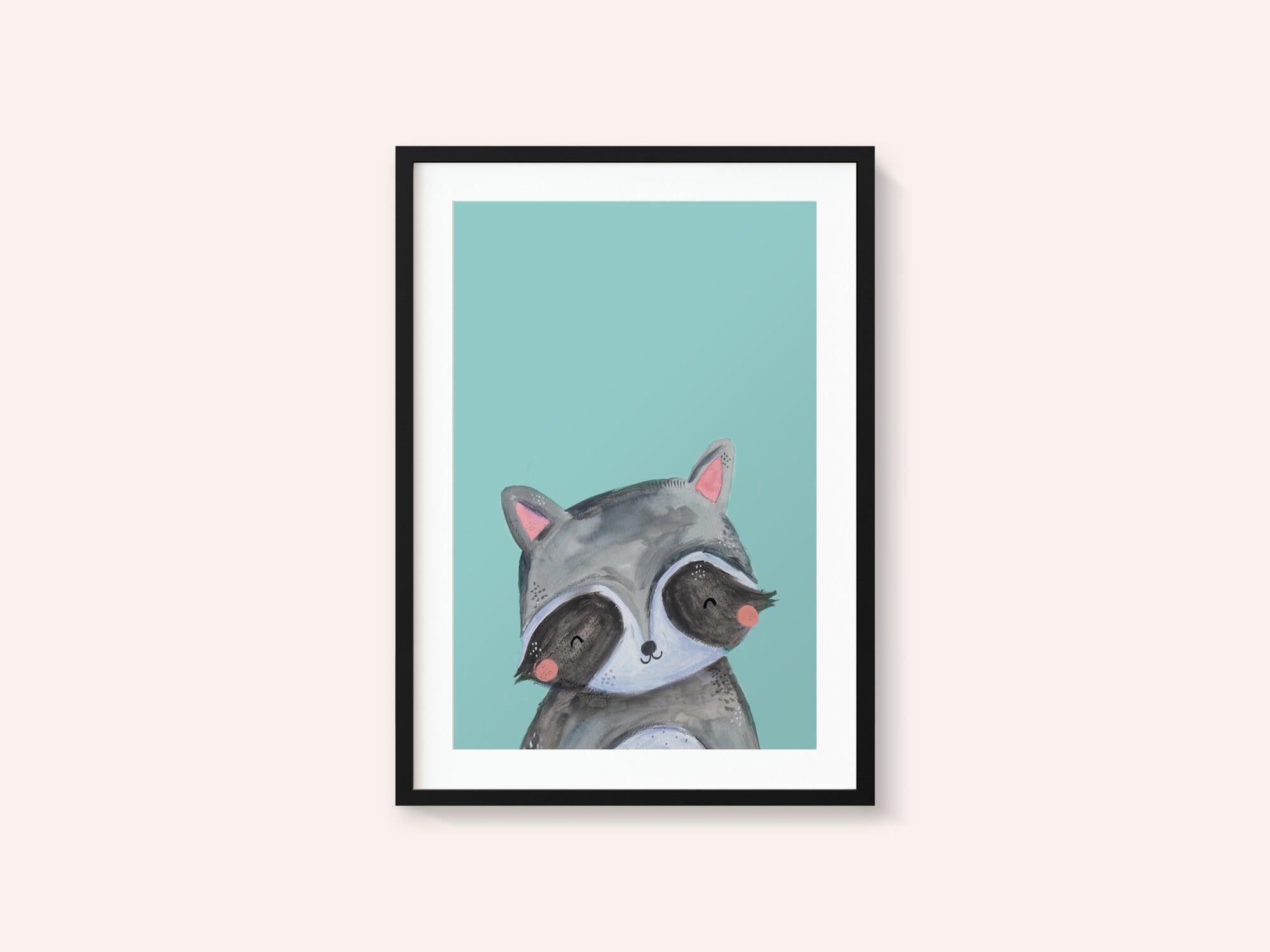 Cute Raccoon Smile