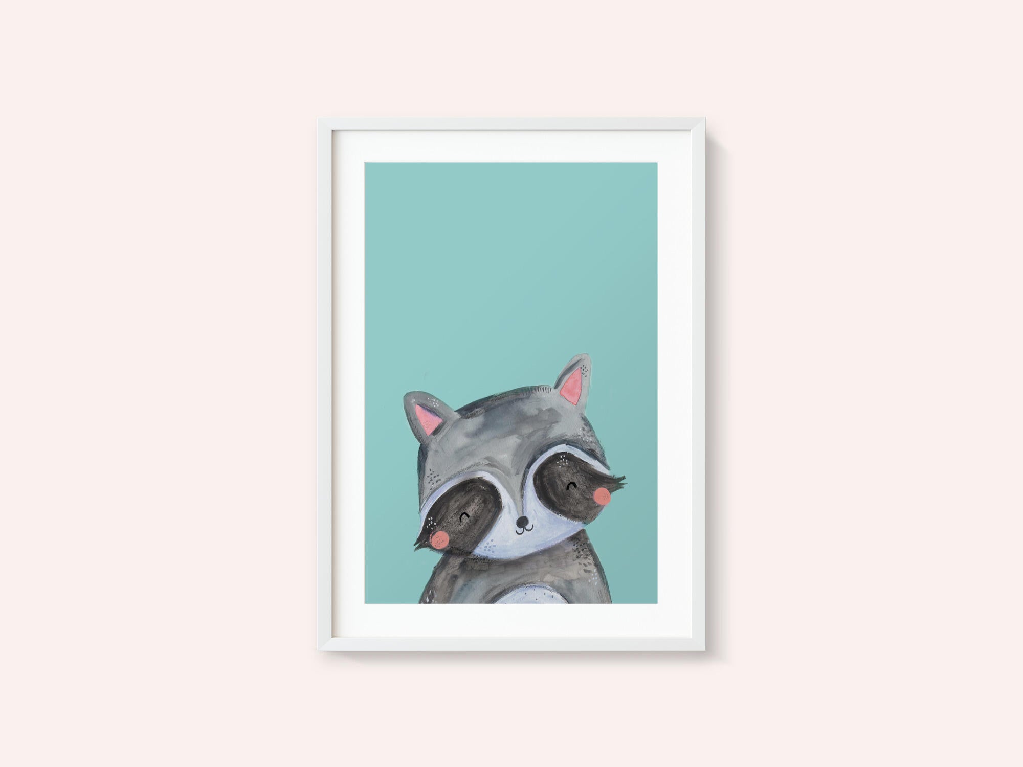 Cute Raccoon Smile