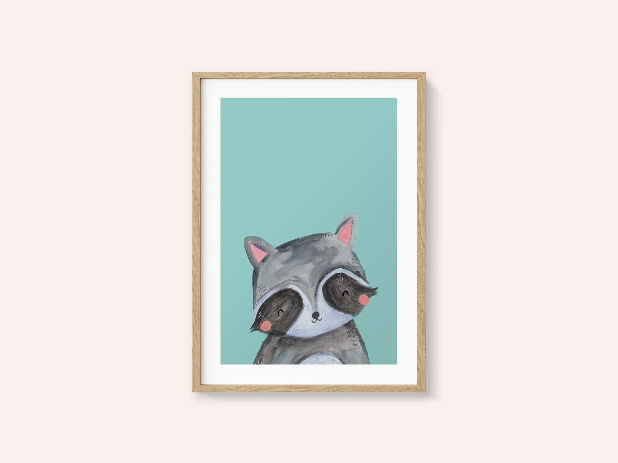 Cute Raccoon Smile