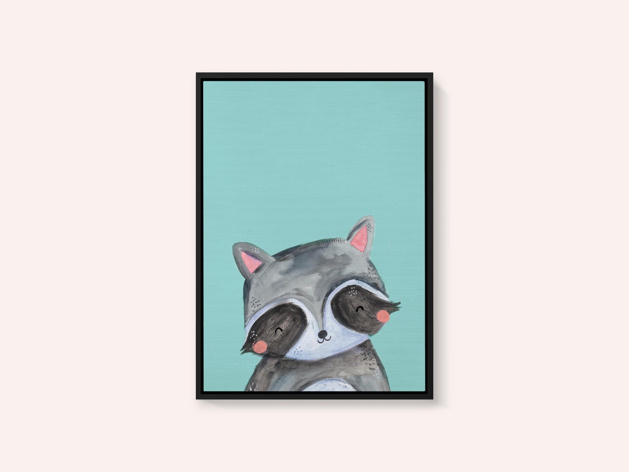 Cute Raccoon Smile