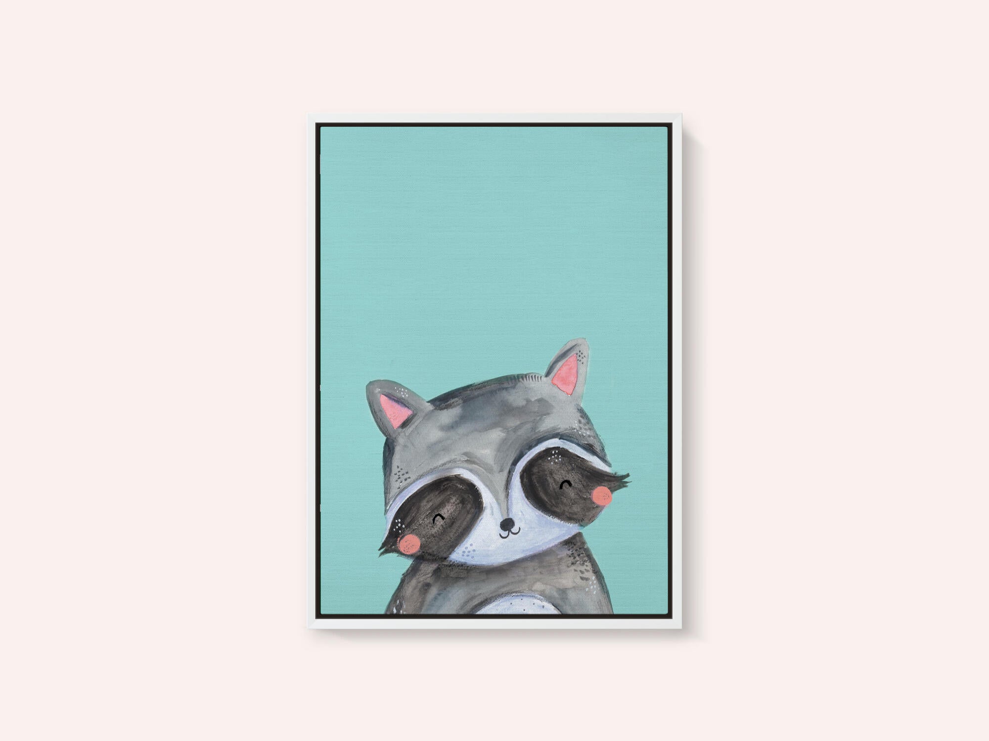 Cute Raccoon Smile