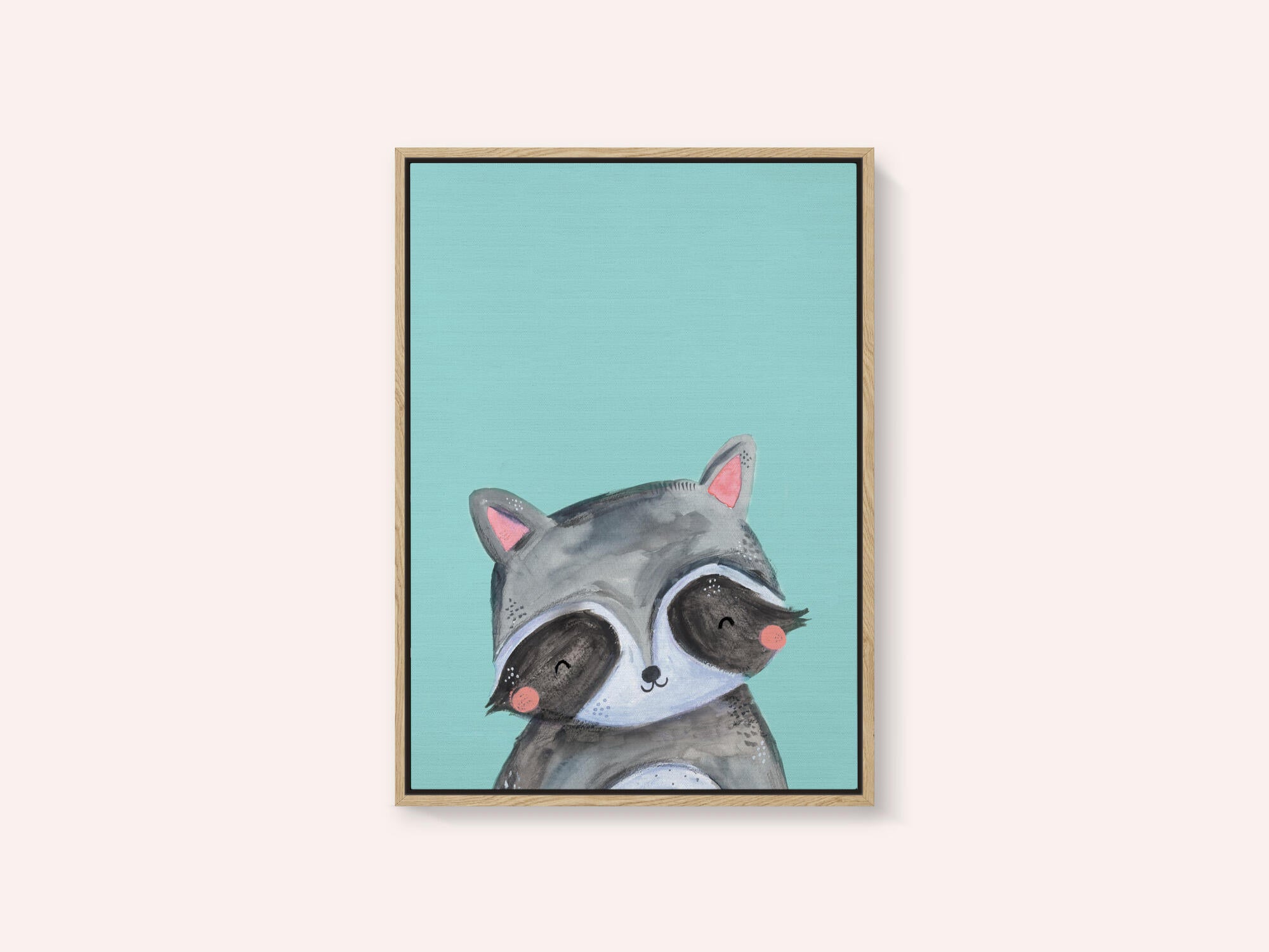 Cute Raccoon Smile