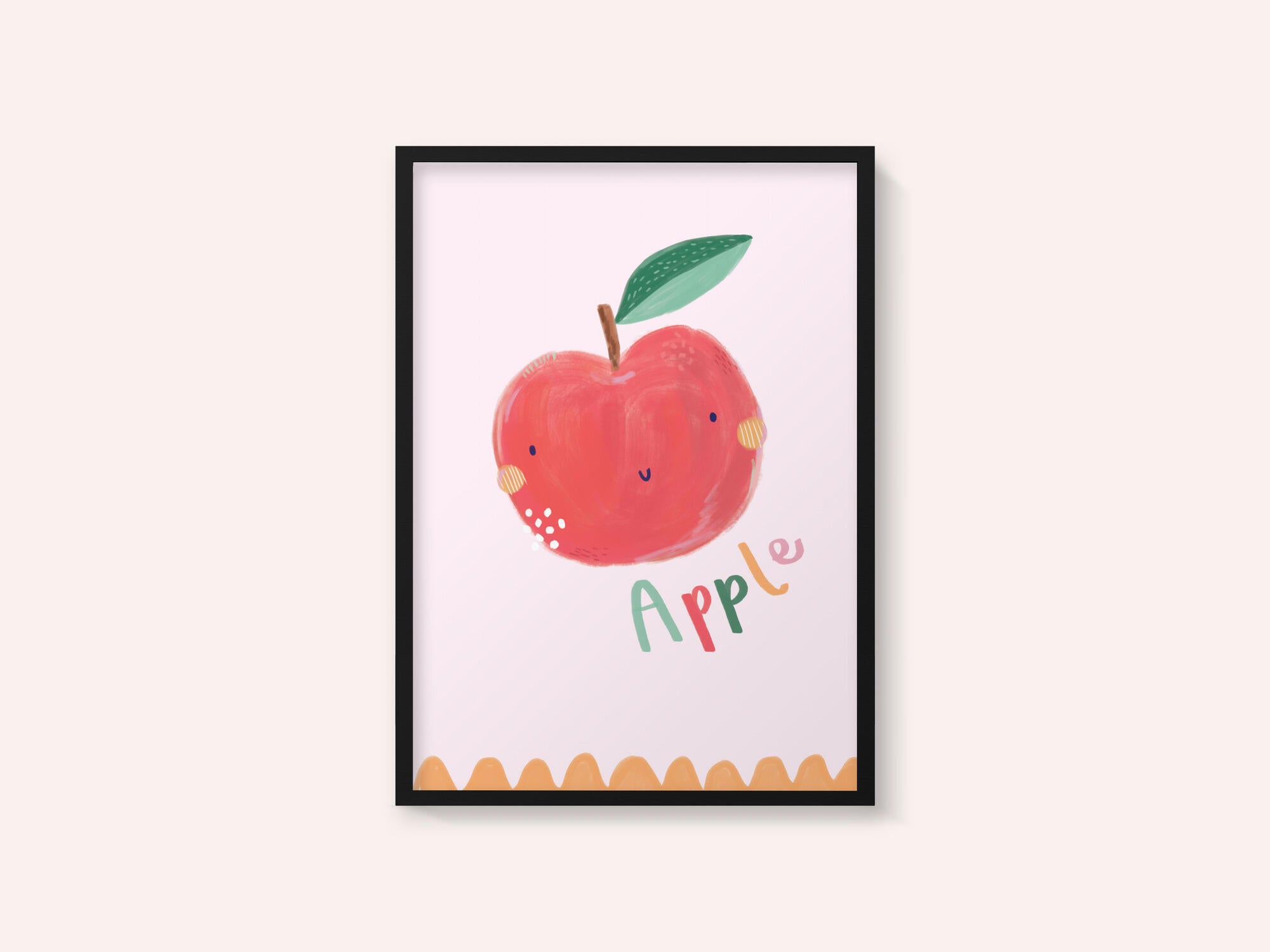 Sweet Smiling Apple