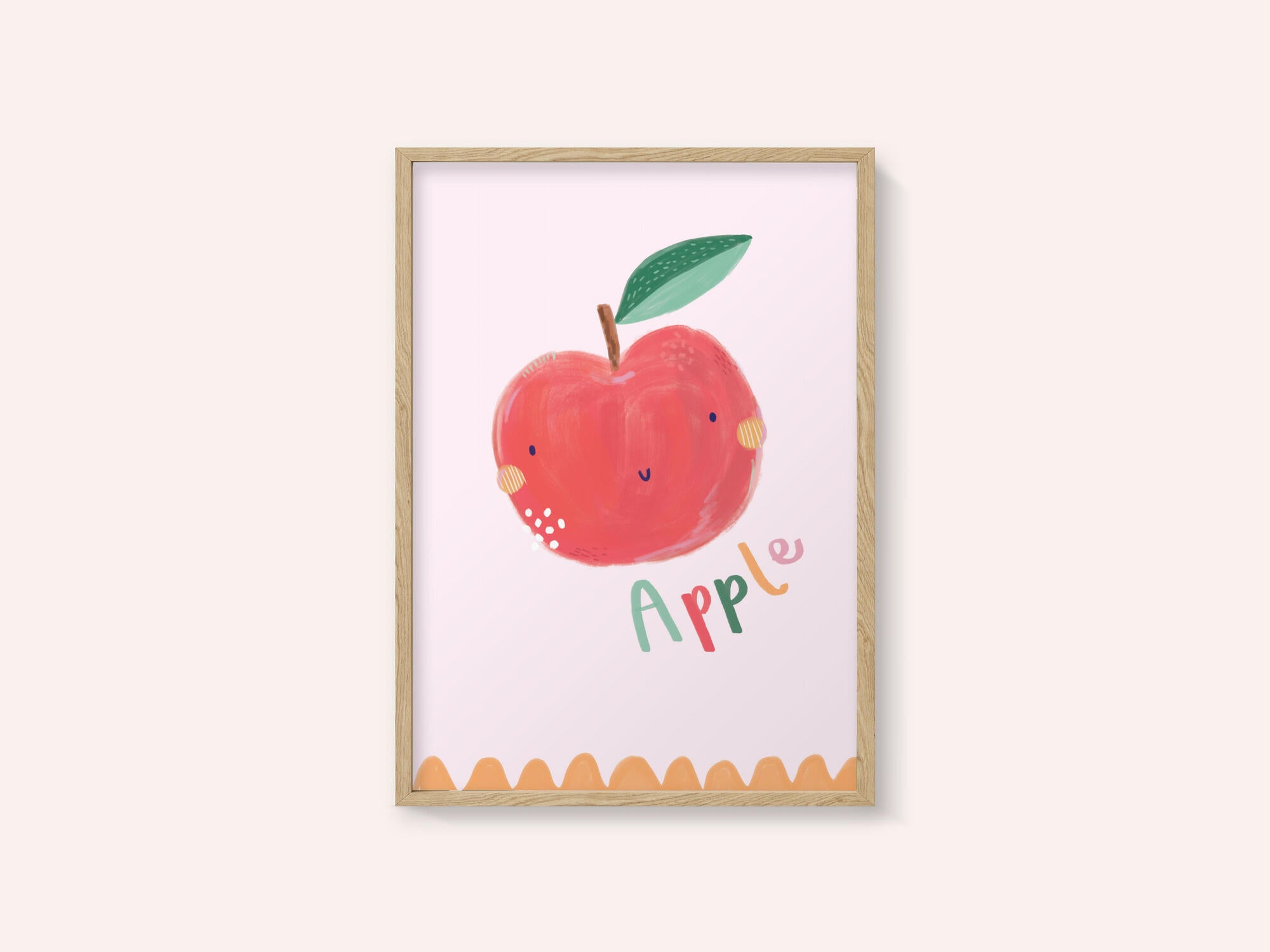 Sweet Smiling Apple