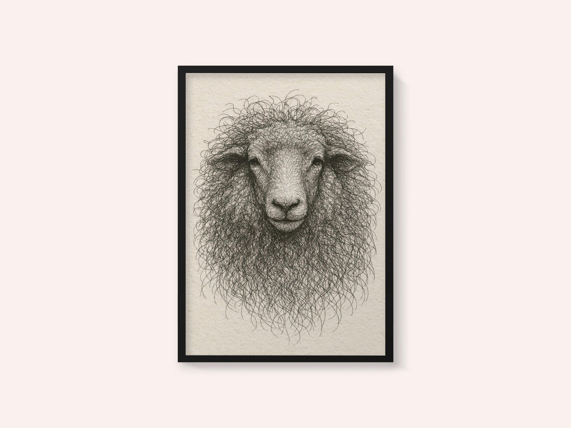Textured Wool Sheep