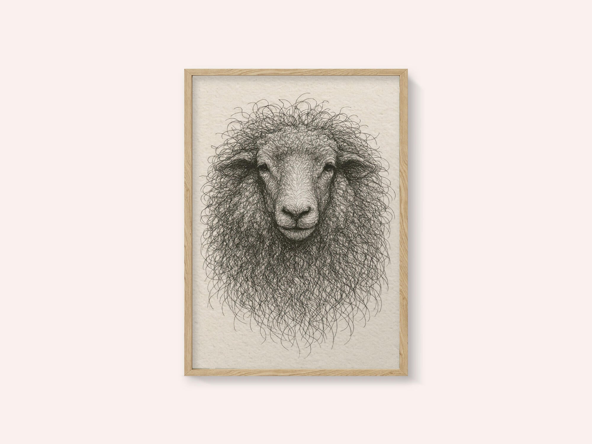 Textured Wool Sheep