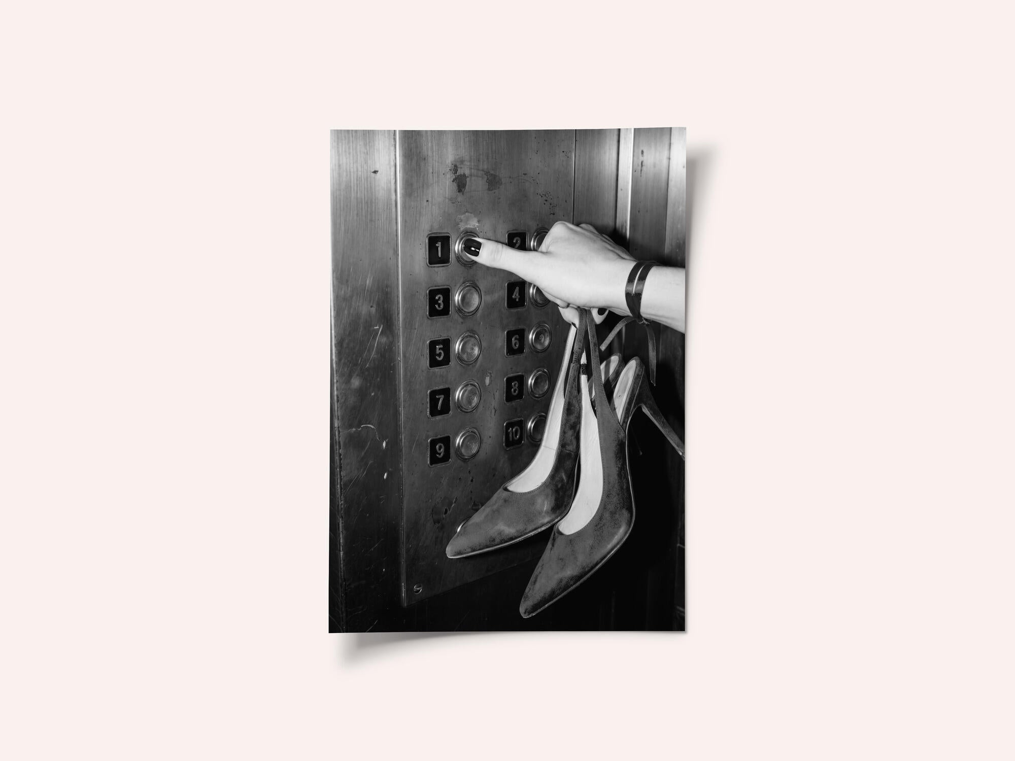 Elevator Button High Heels