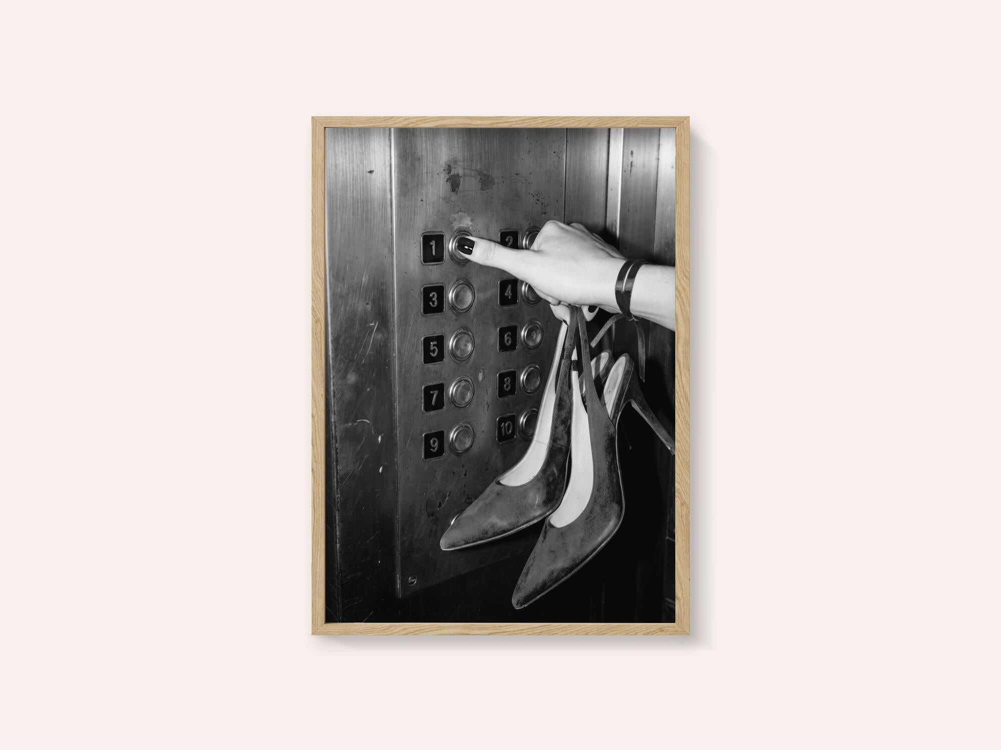 Elevator Button High Heels