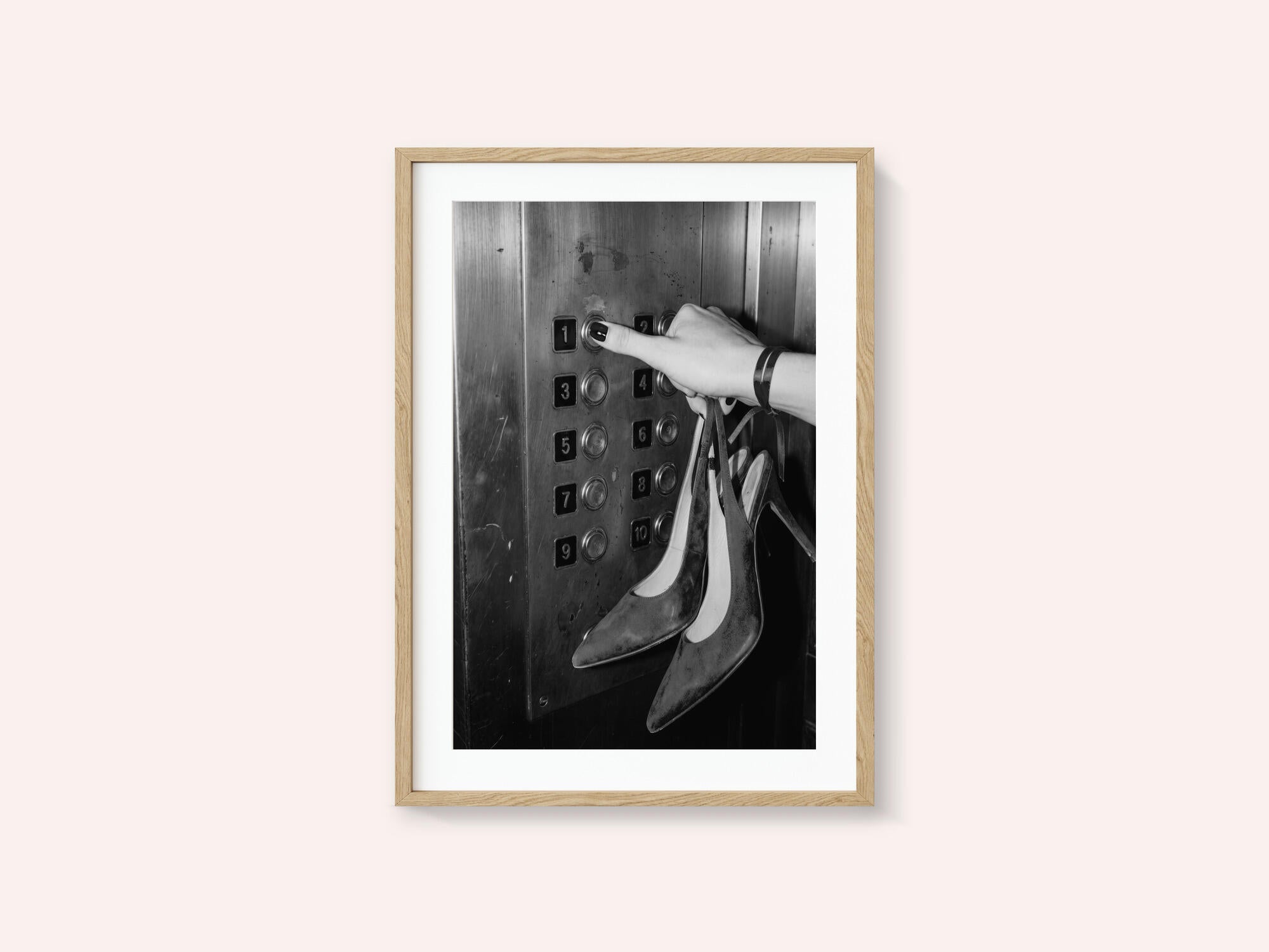 Elevator Button High Heels