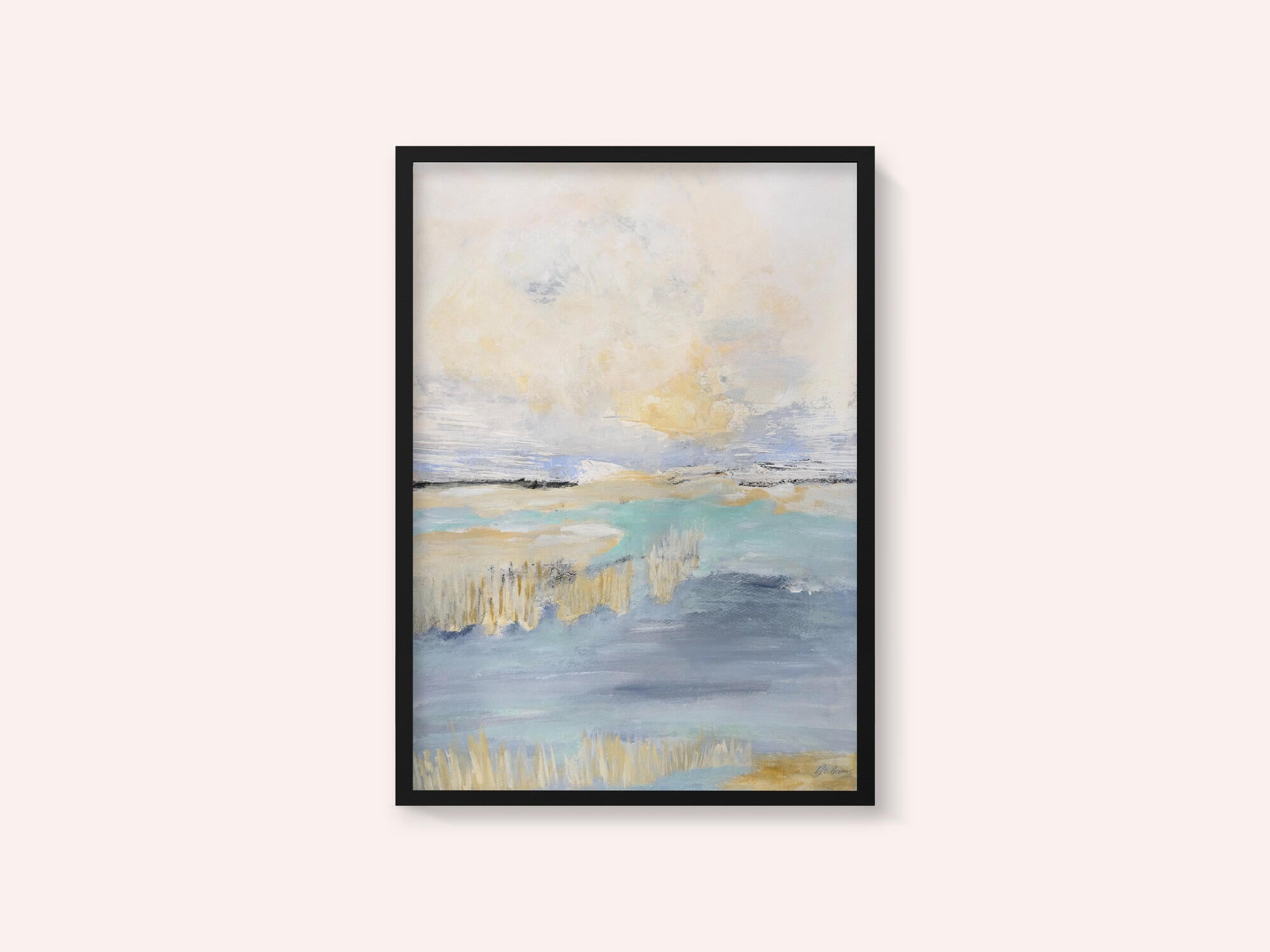 Soft Coastal Abstract