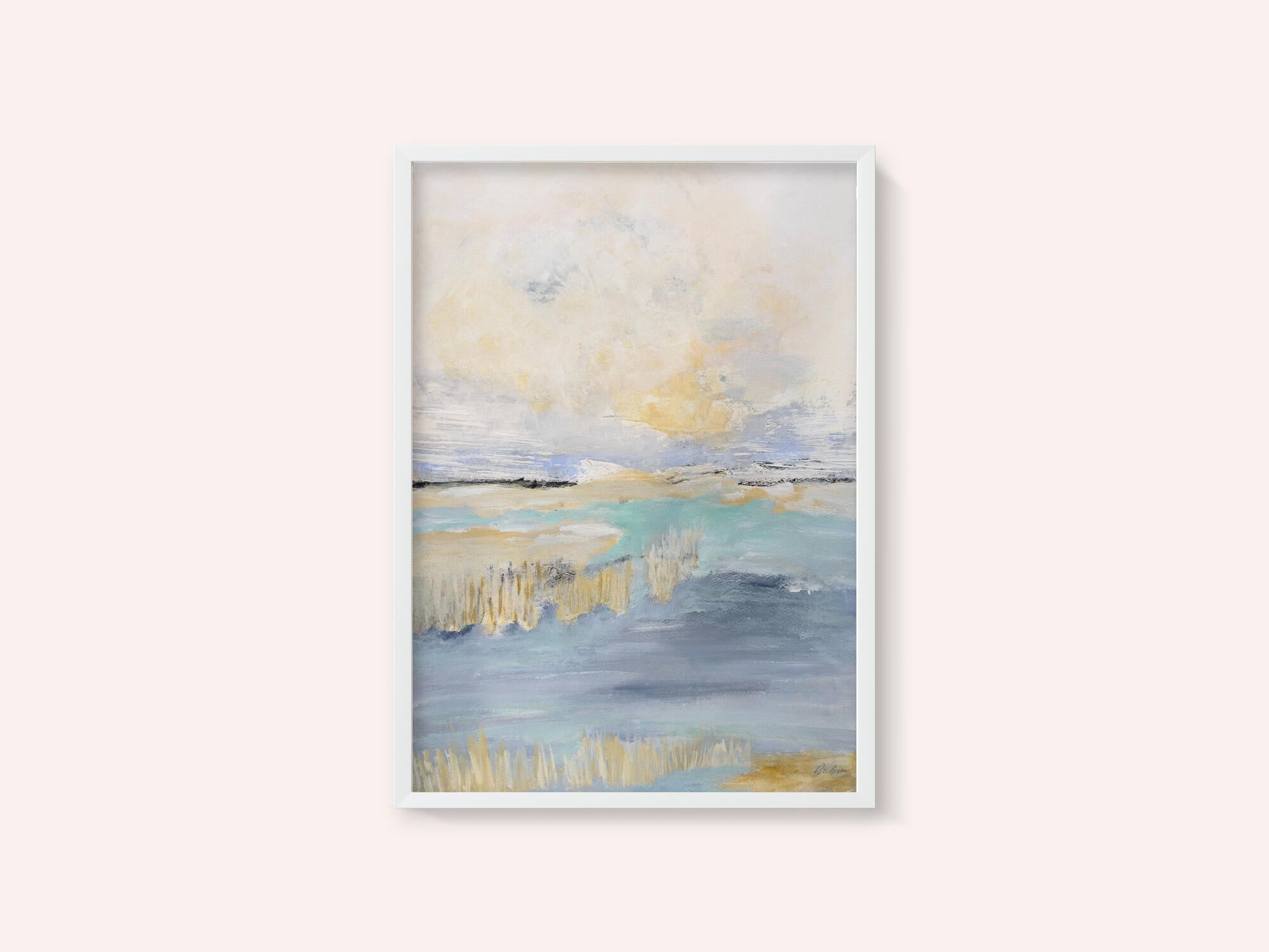 Soft Coastal Abstract
