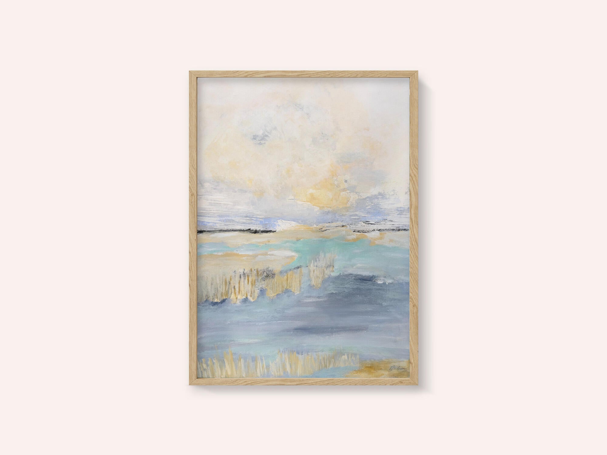 Soft Coastal Abstract
