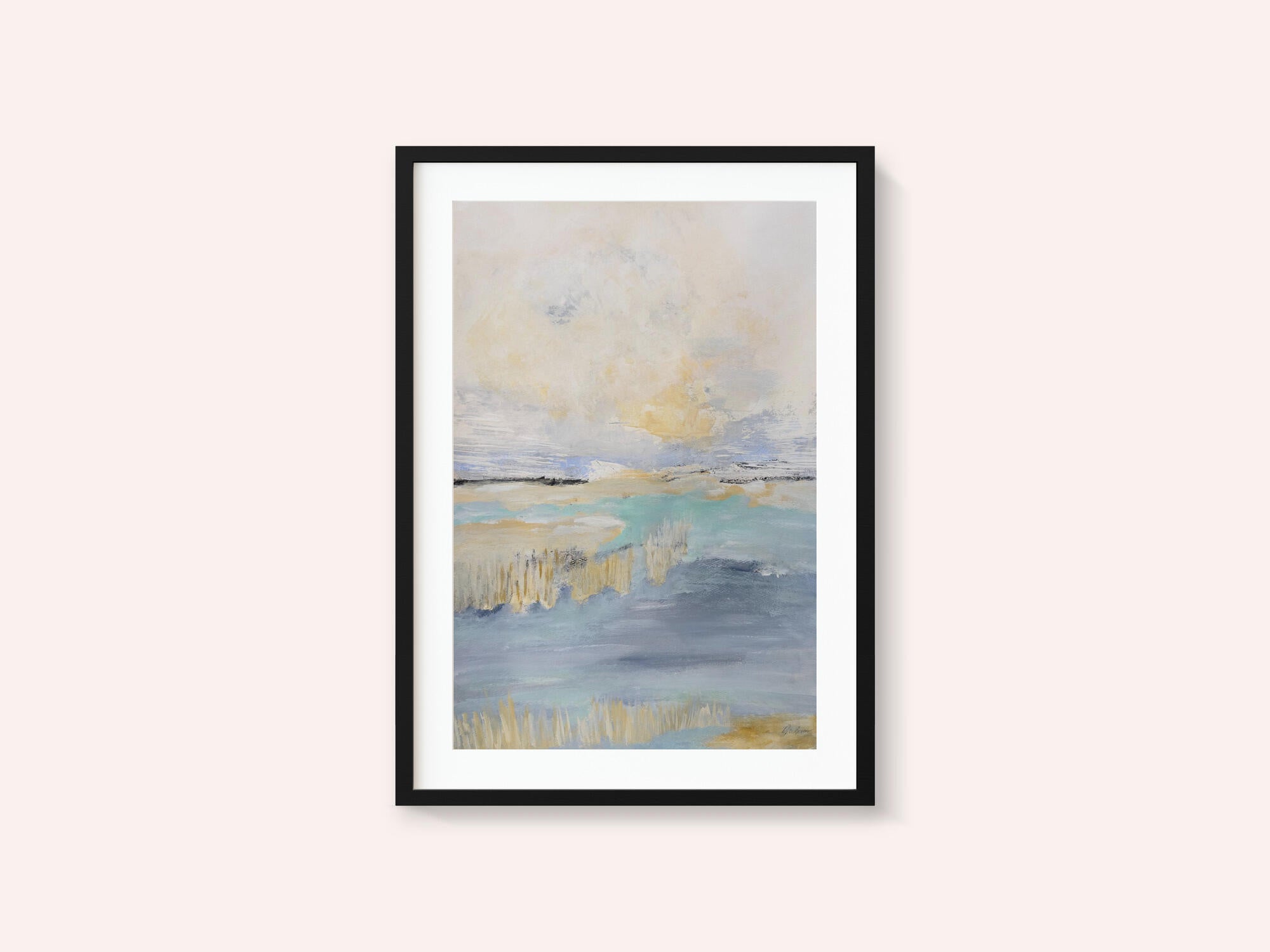 Soft Coastal Abstract