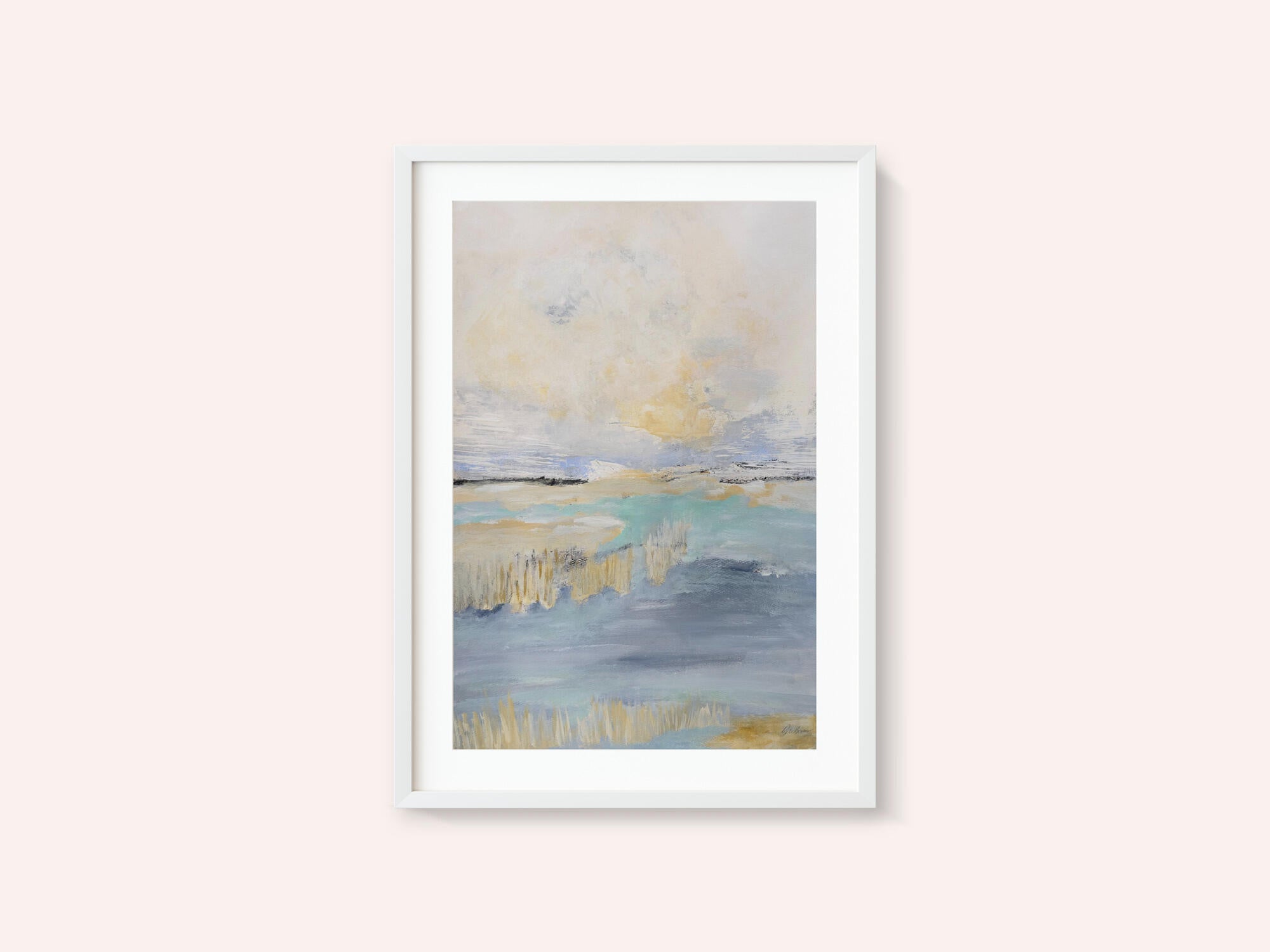 Soft Coastal Abstract