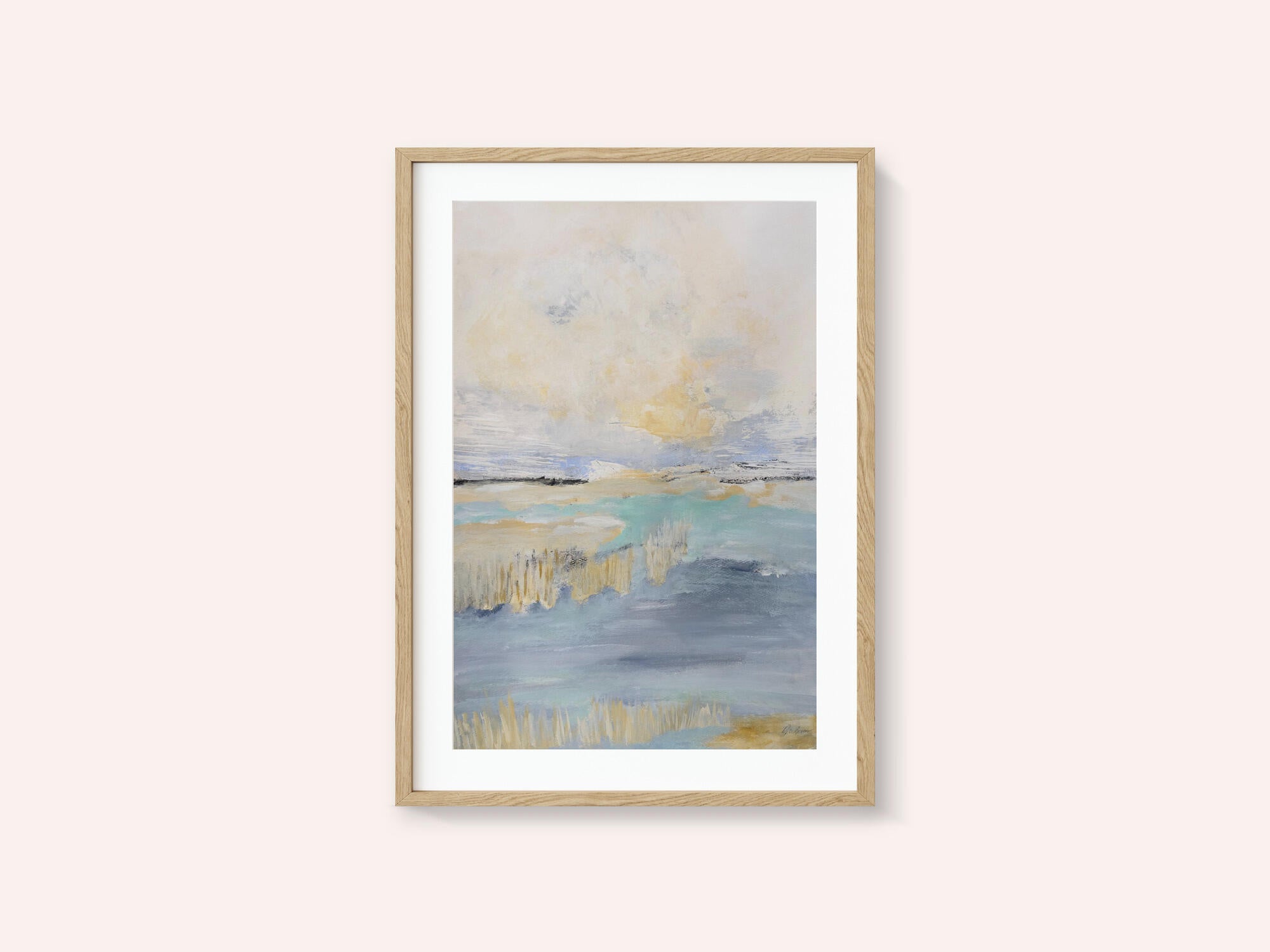 Soft Coastal Abstract