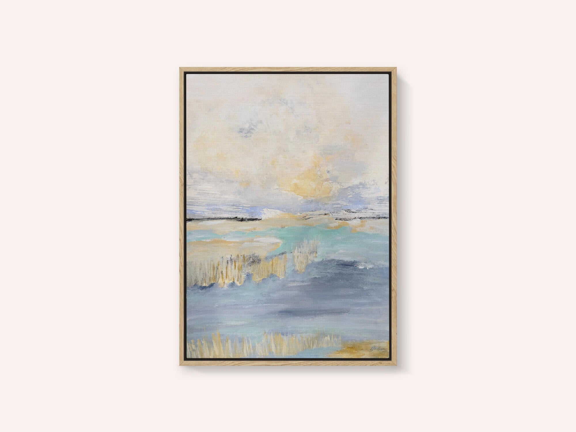 Soft Coastal Abstract
