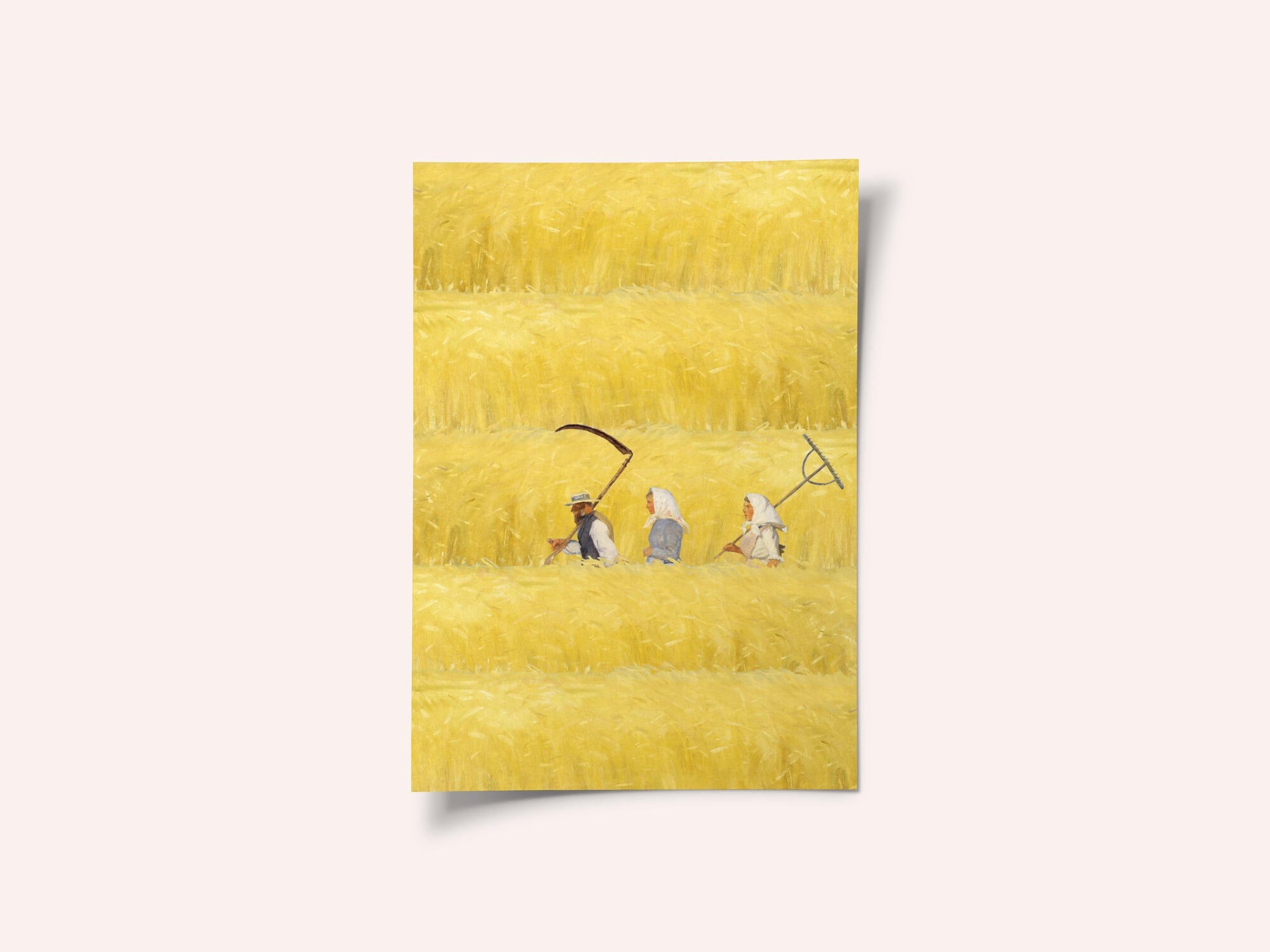Harvesting The Golden Field