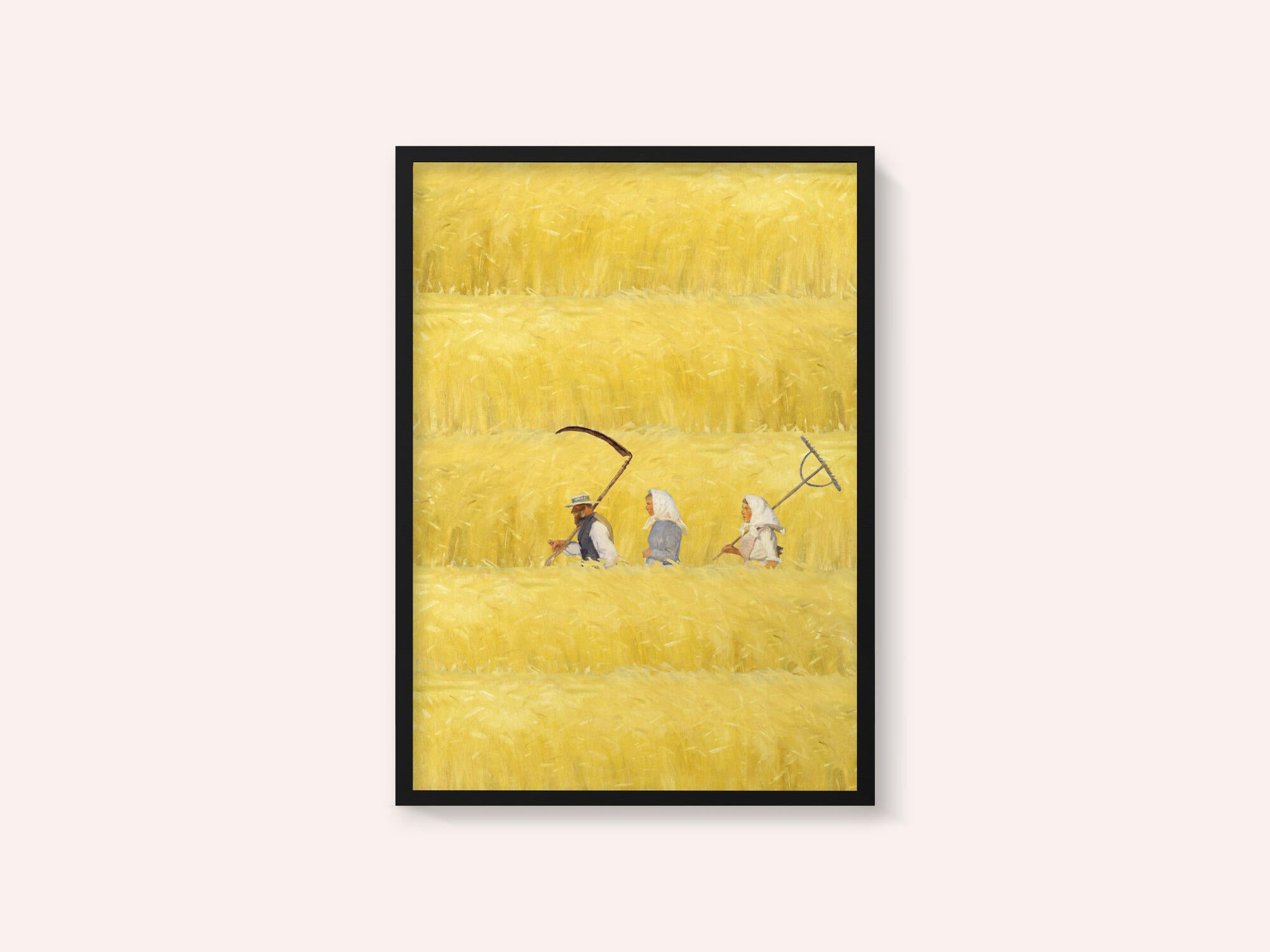 Harvesting The Golden Field