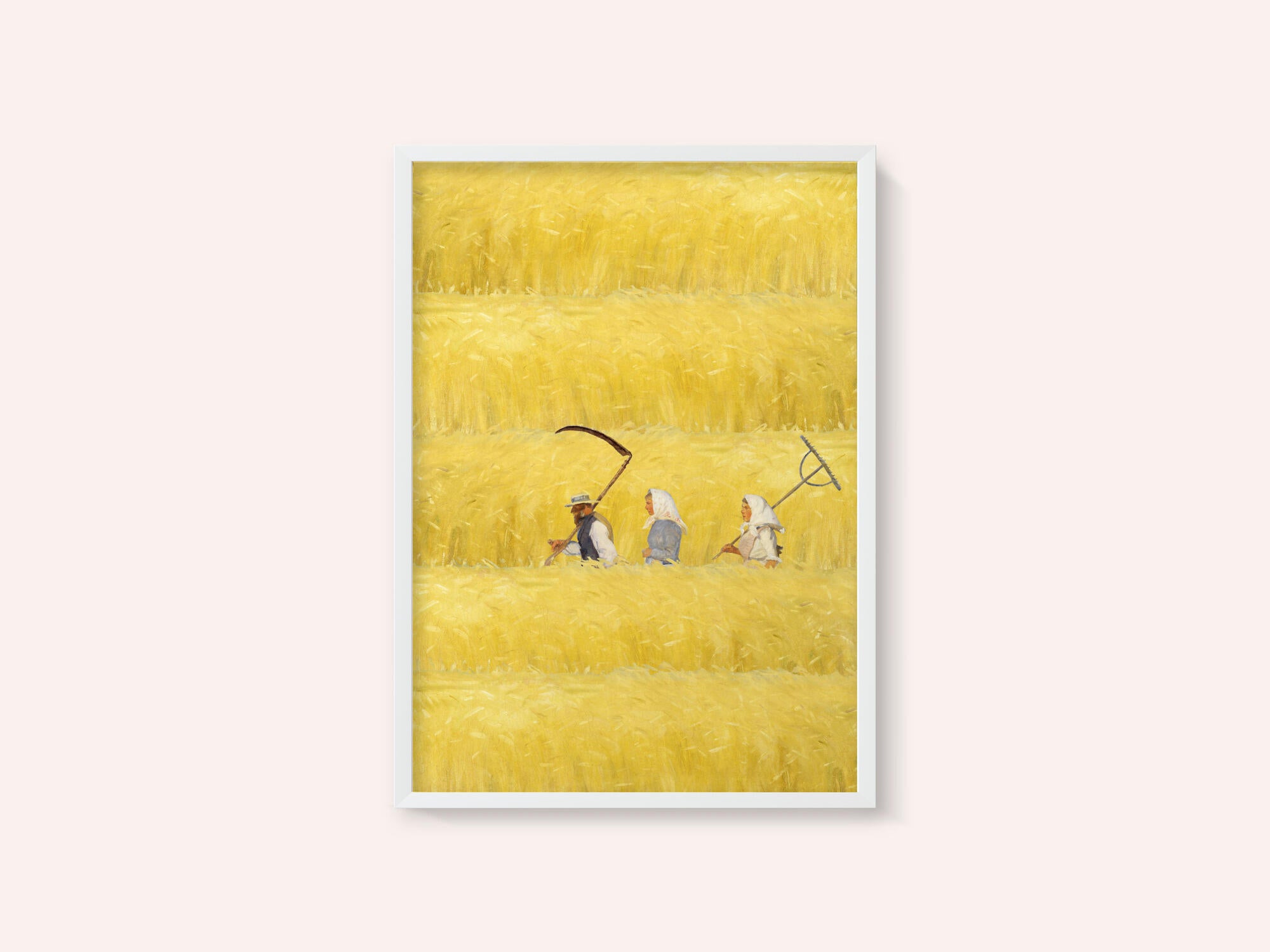 Harvesting The Golden Field