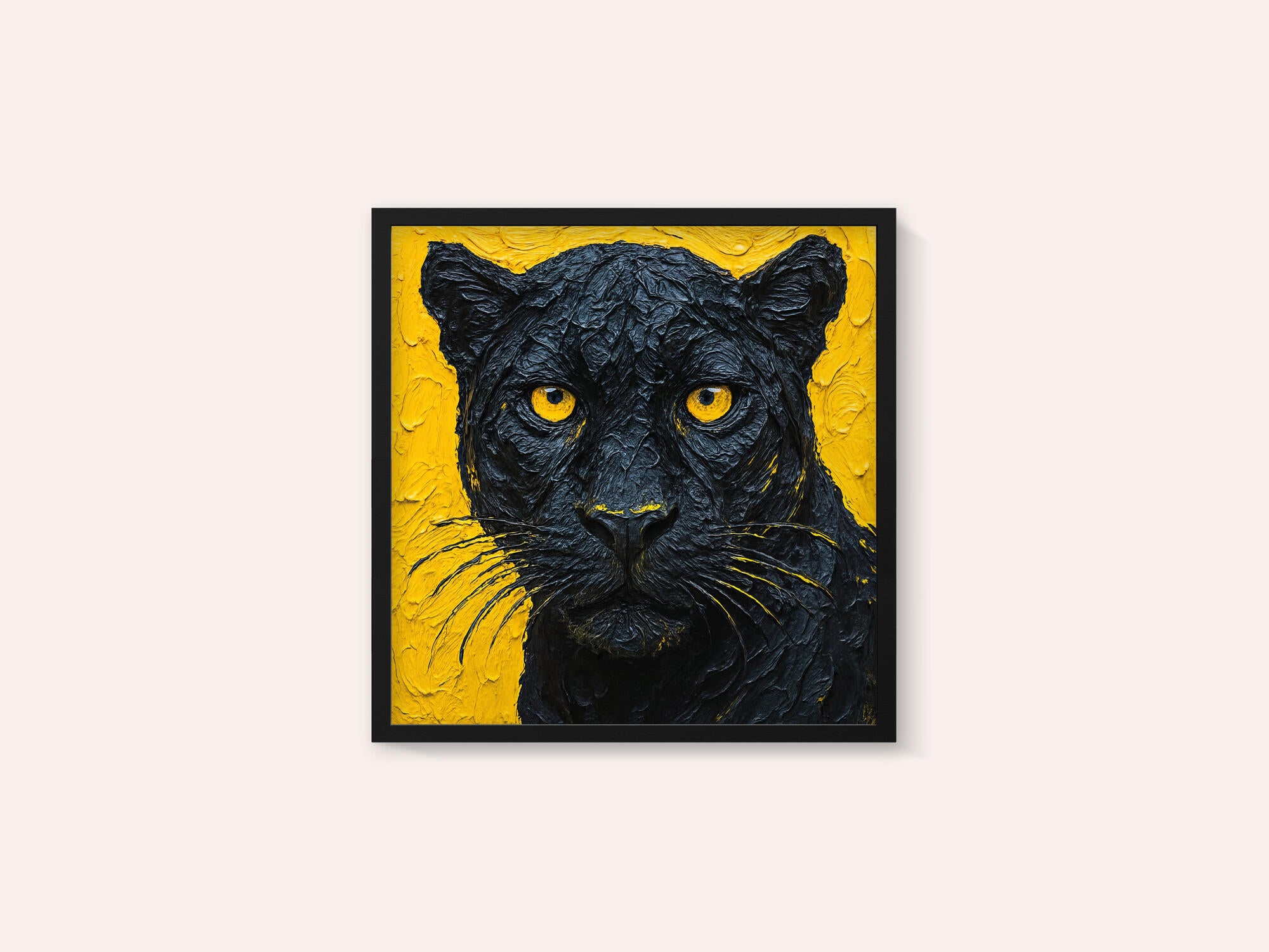 Textured Black Panther