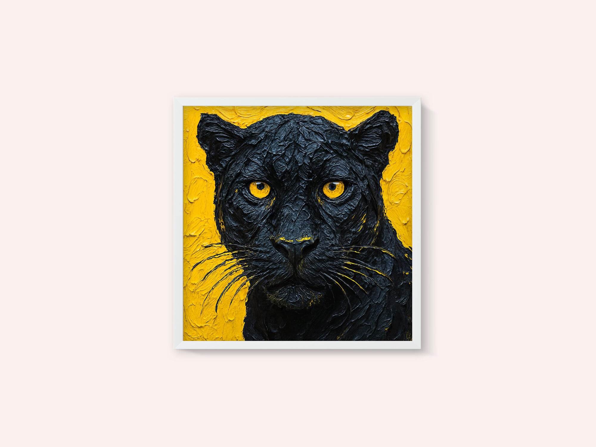Textured Black Panther