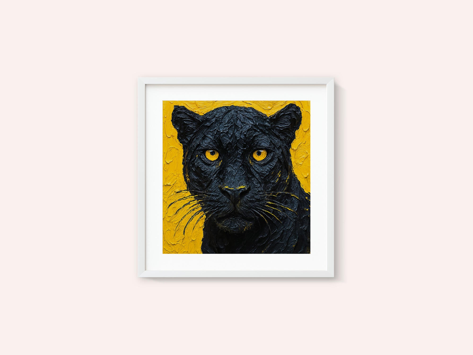 Textured Black Panther