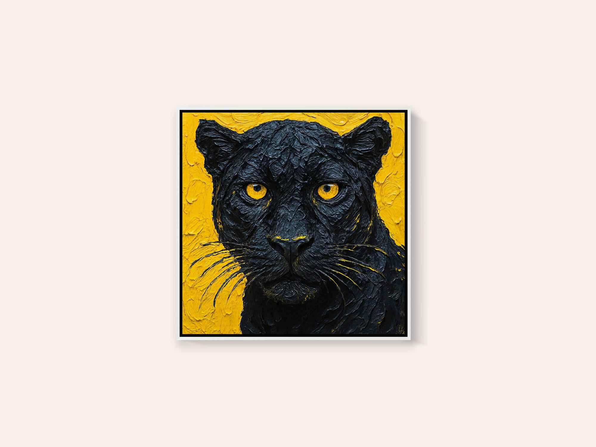 Textured Black Panther