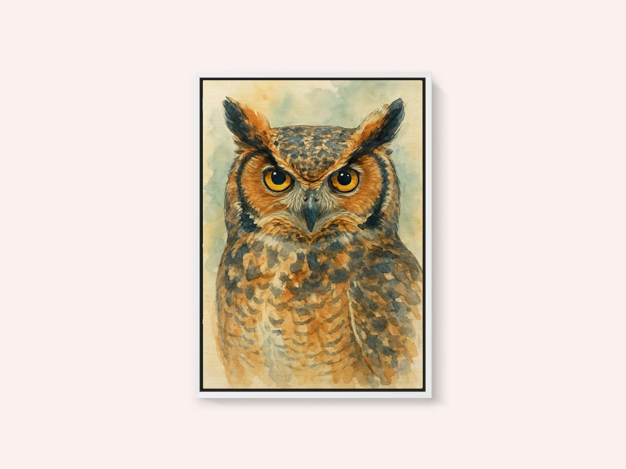 Great Horned Owl Portrait